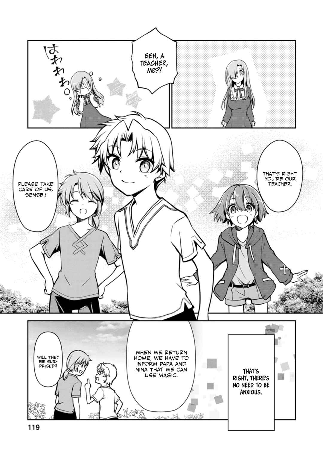 Page 35 Chapter 3 Botsuraku Kizoku no Ore ga Hazure (?) Skill Cho Kiyo Binbo de Dai-Kenja to Yobareru made