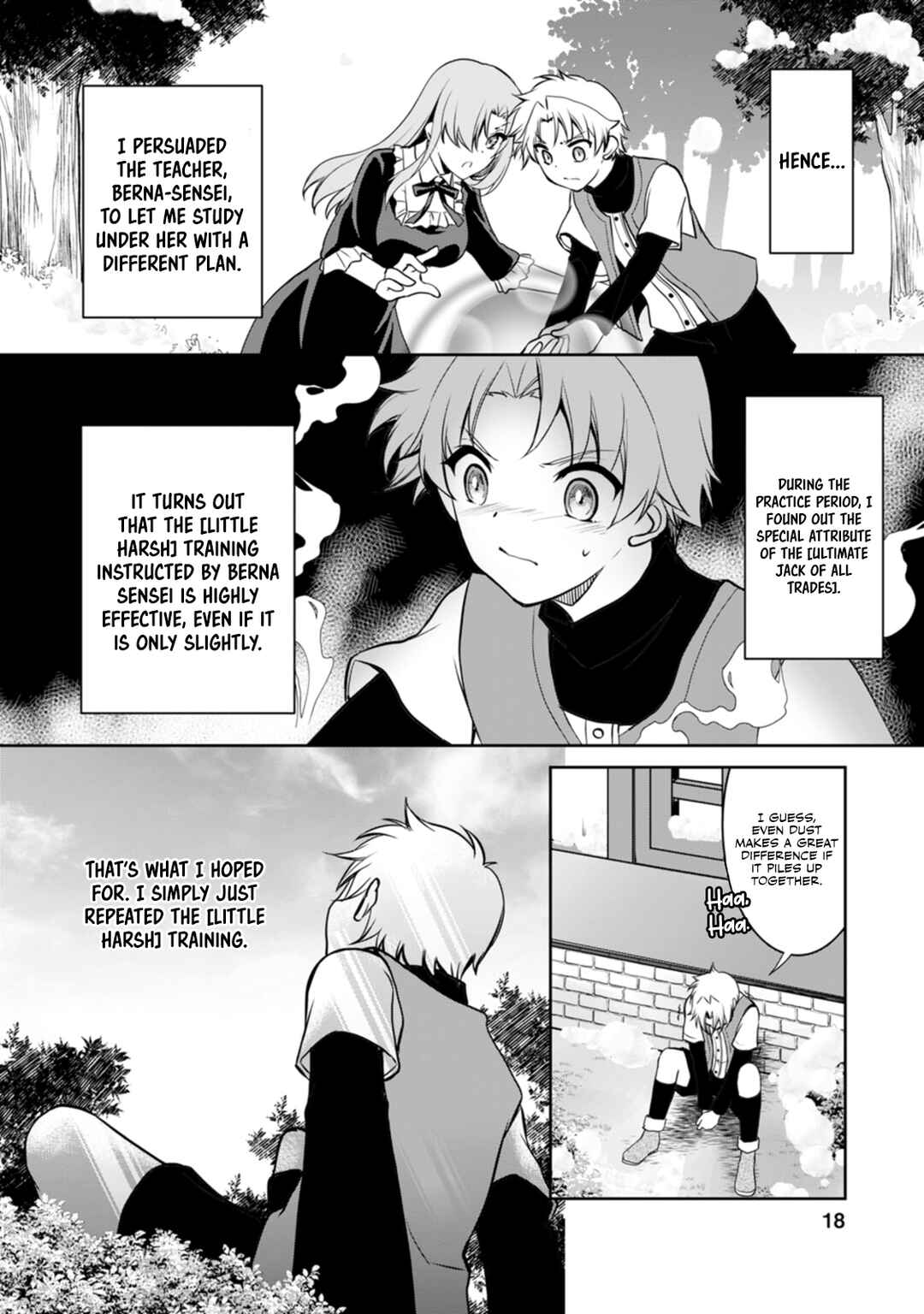 Page 19 Chapter 5 Botsuraku Kizoku no Ore ga Hazure (?) Skill Cho Kiyo Binbo de Dai-Kenja to Yobareru made