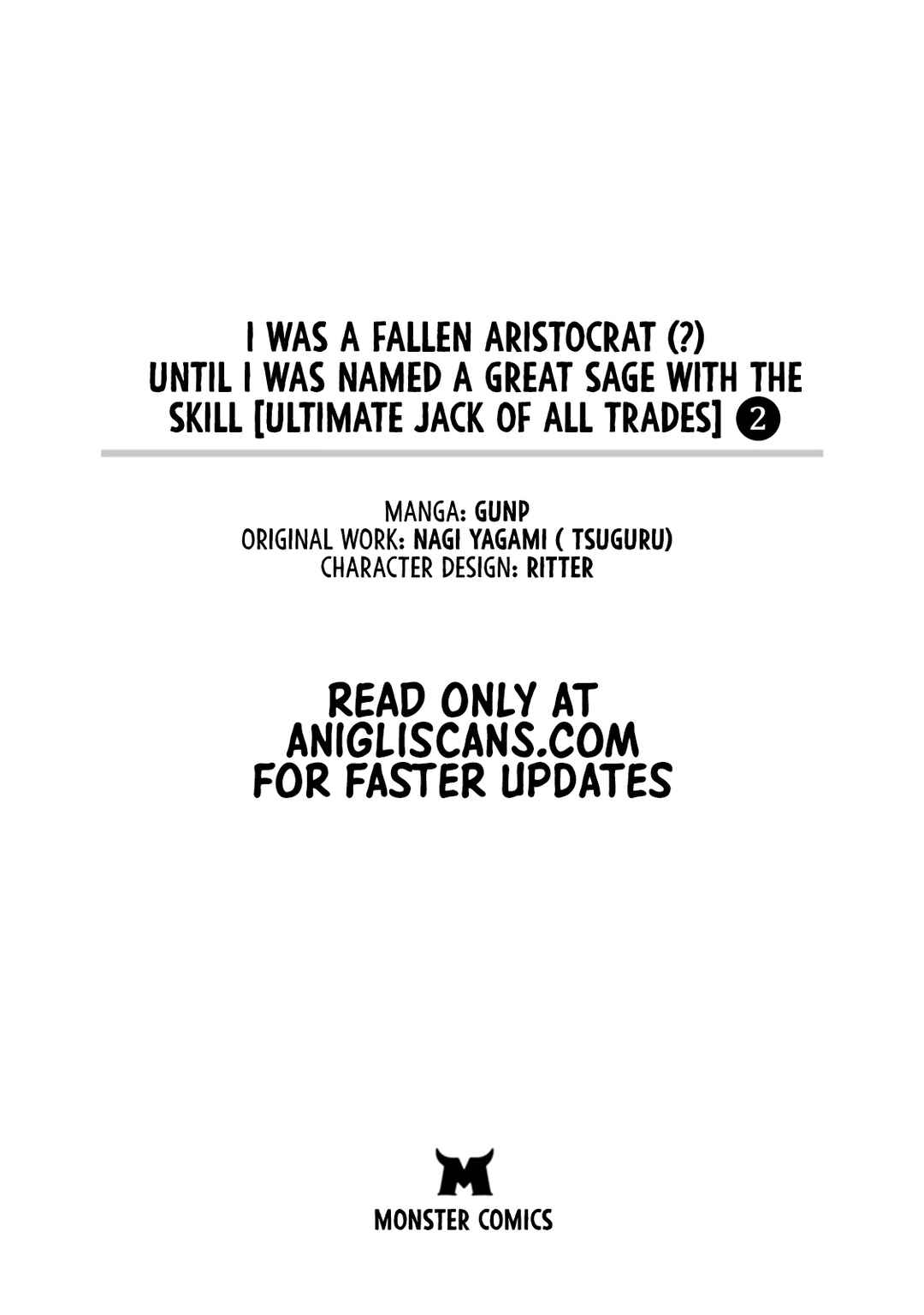 Page 2 Chapter 5 Botsuraku Kizoku no Ore ga Hazure (?) Skill Cho Kiyo Binbo de Dai-Kenja to Yobareru made