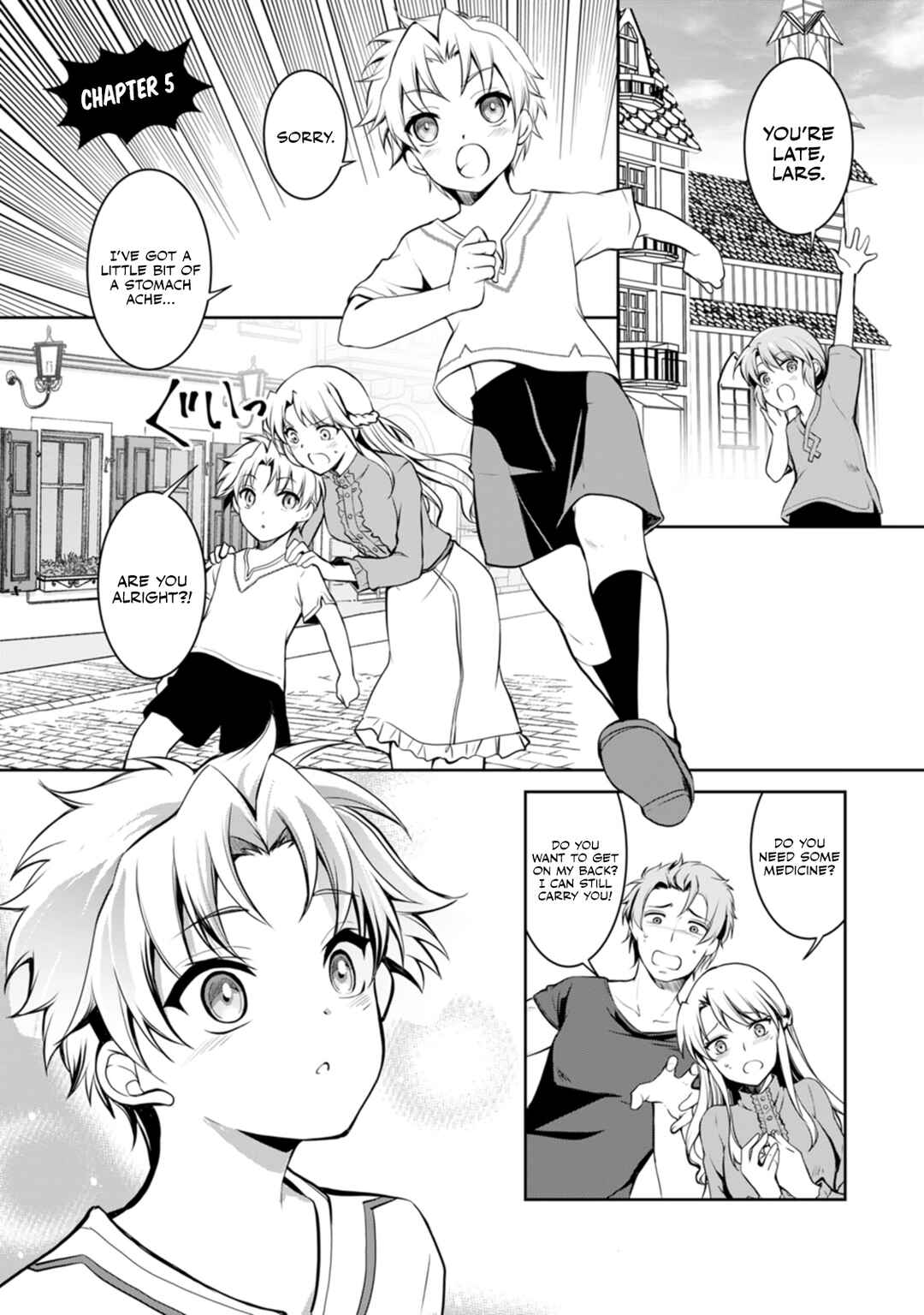 Page 4 Chapter 5 Botsuraku Kizoku no Ore ga Hazure (?) Skill Cho Kiyo Binbo de Dai-Kenja to Yobareru made