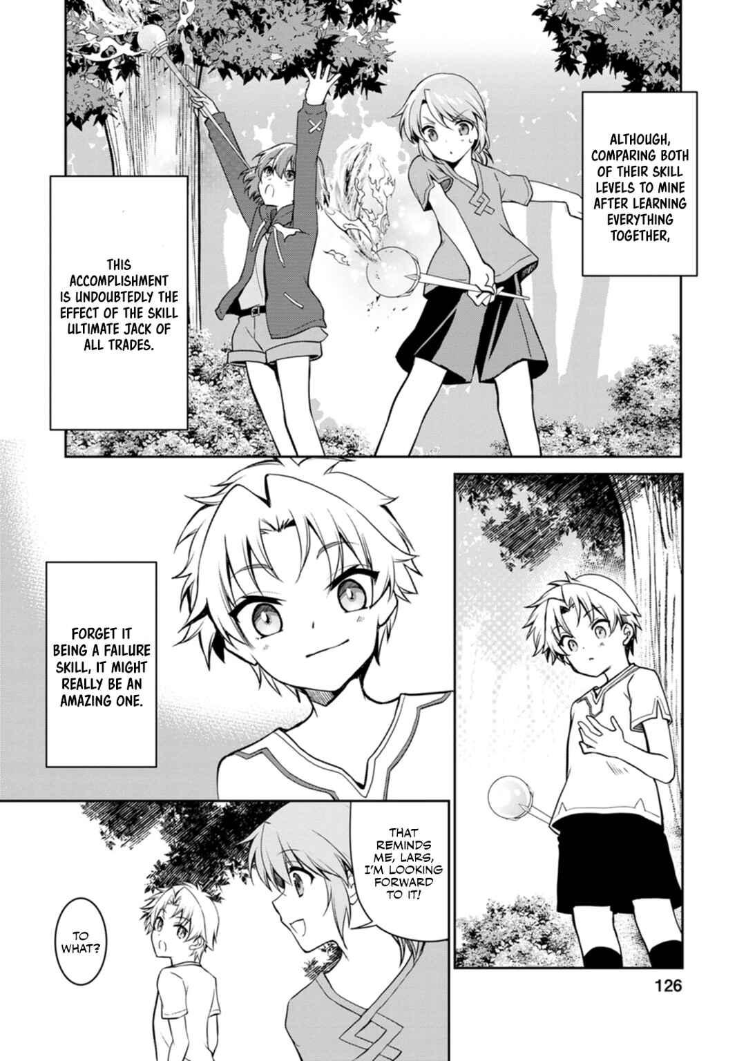 Page 4 Chapter 4 Botsuraku Kizoku no Ore ga Hazure (?) Skill Cho Kiyo Binbo de Dai-Kenja to Yobareru made