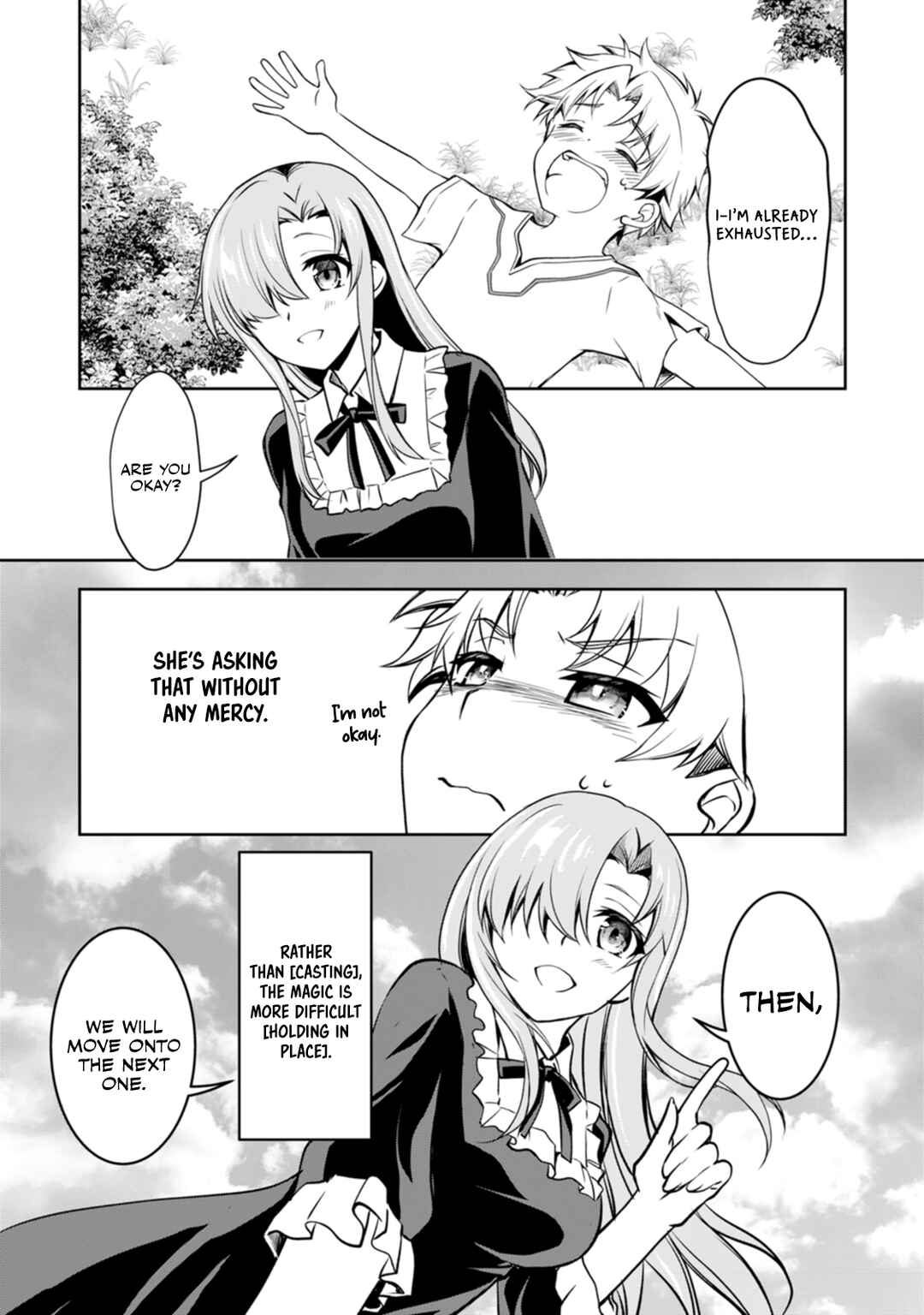Page 9 Chapter 8 Botsuraku Kizoku no Ore ga Hazure (?) Skill Cho Kiyo Binbo de Dai-Kenja to Yobareru made