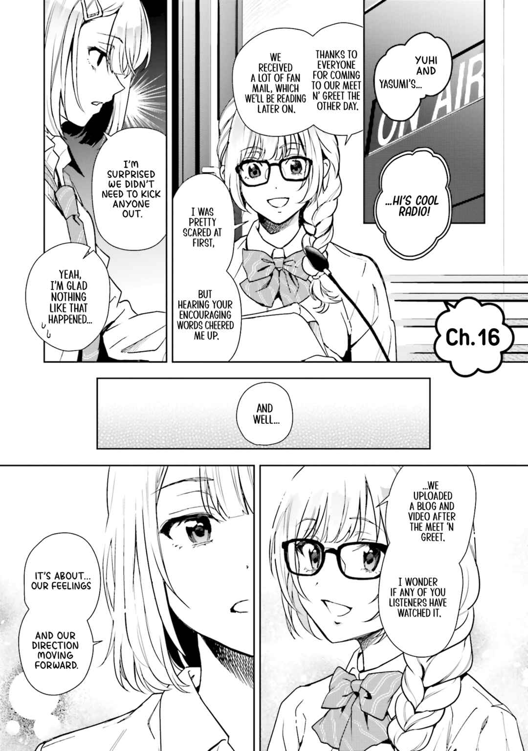 Page 1 Chapter 16 Seiyuu Radio no Ura Omote