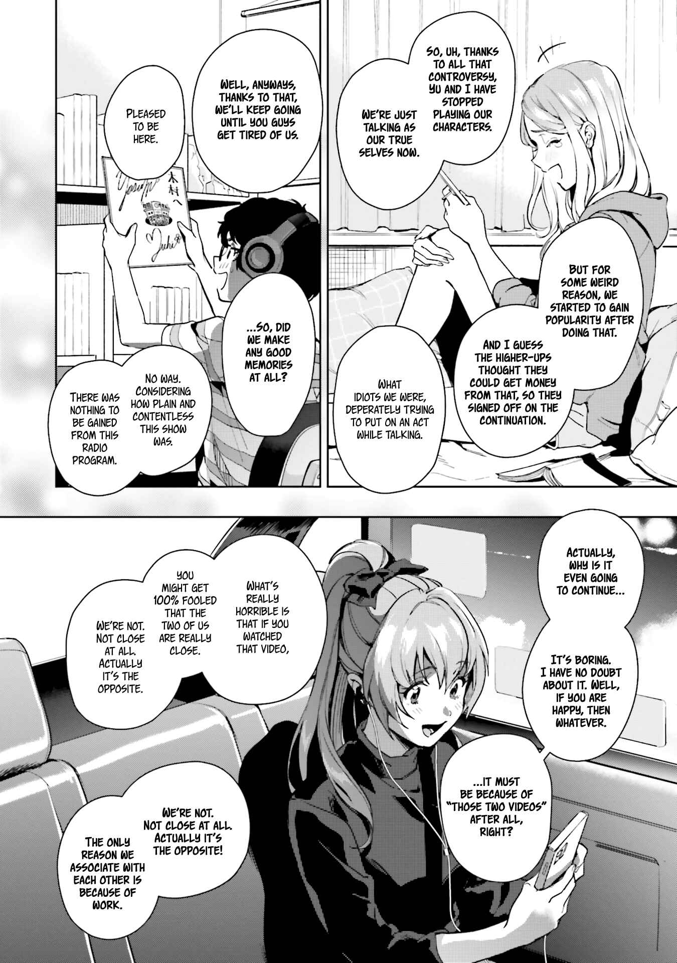 Page 34 Chapter 12 Seiyuu Radio no Ura Omote
