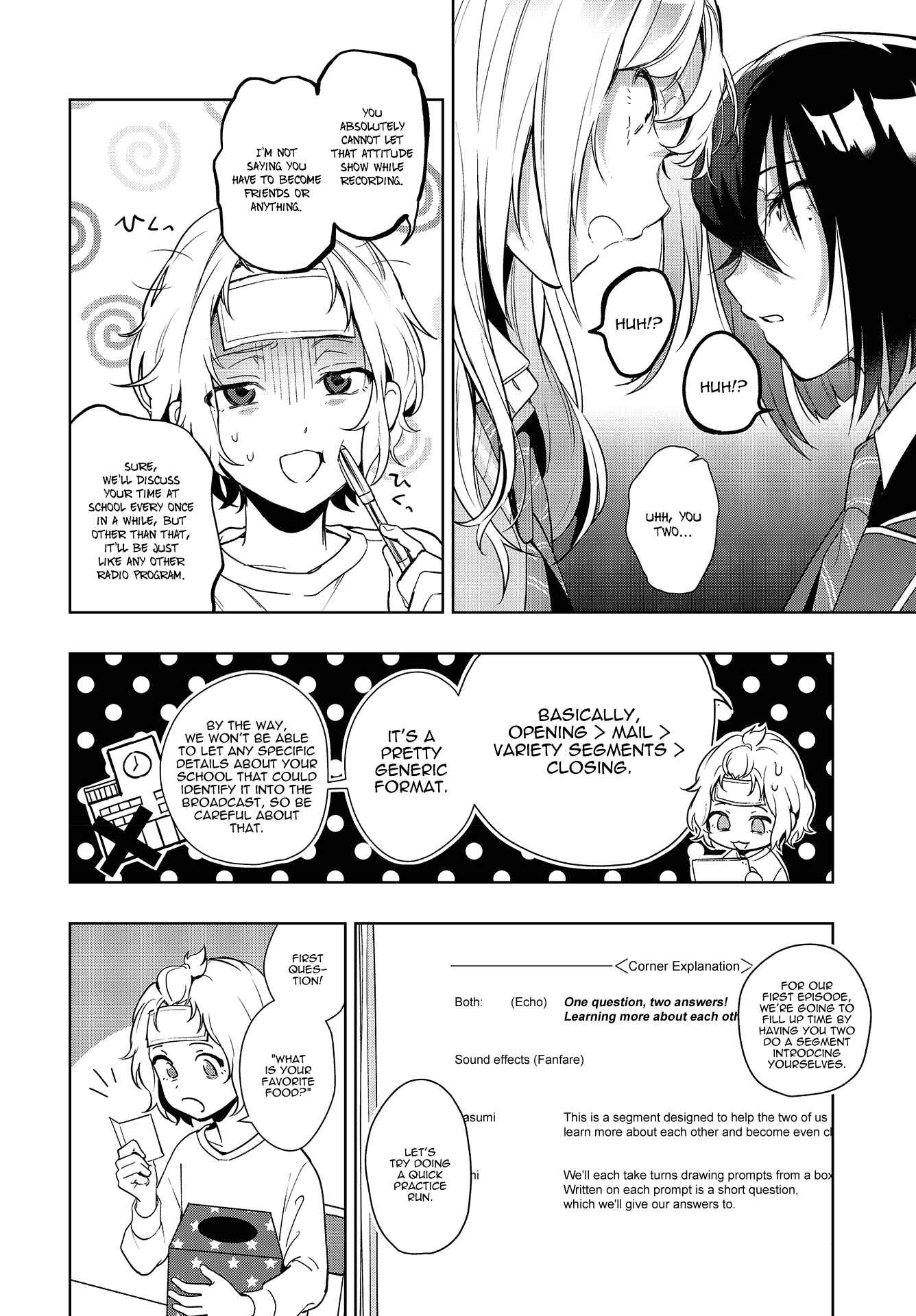 Page 8 Chapter 2 Seiyuu Radio no Ura Omote