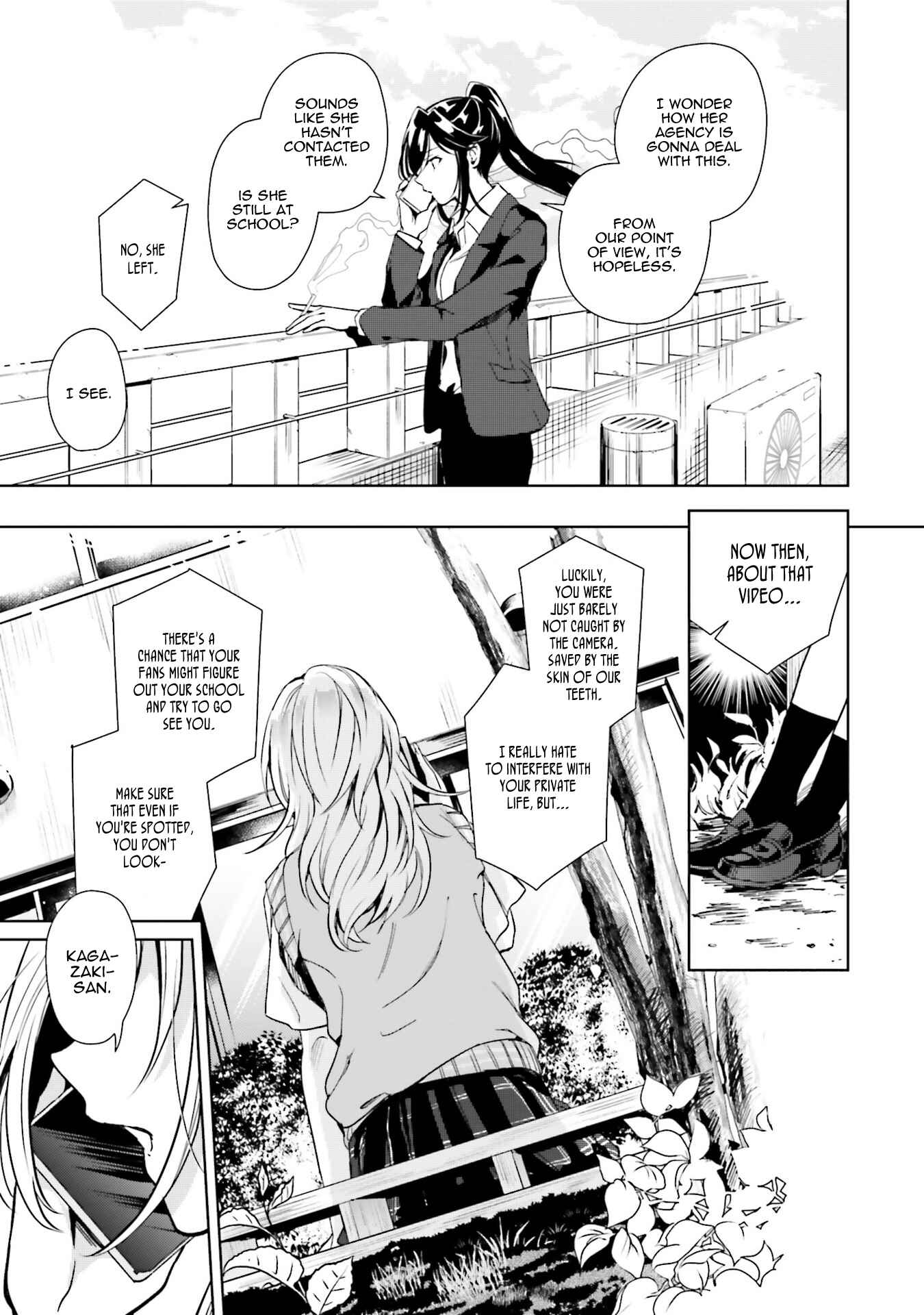 Page 28 Chapter 11 Seiyuu Radio no Ura Omote