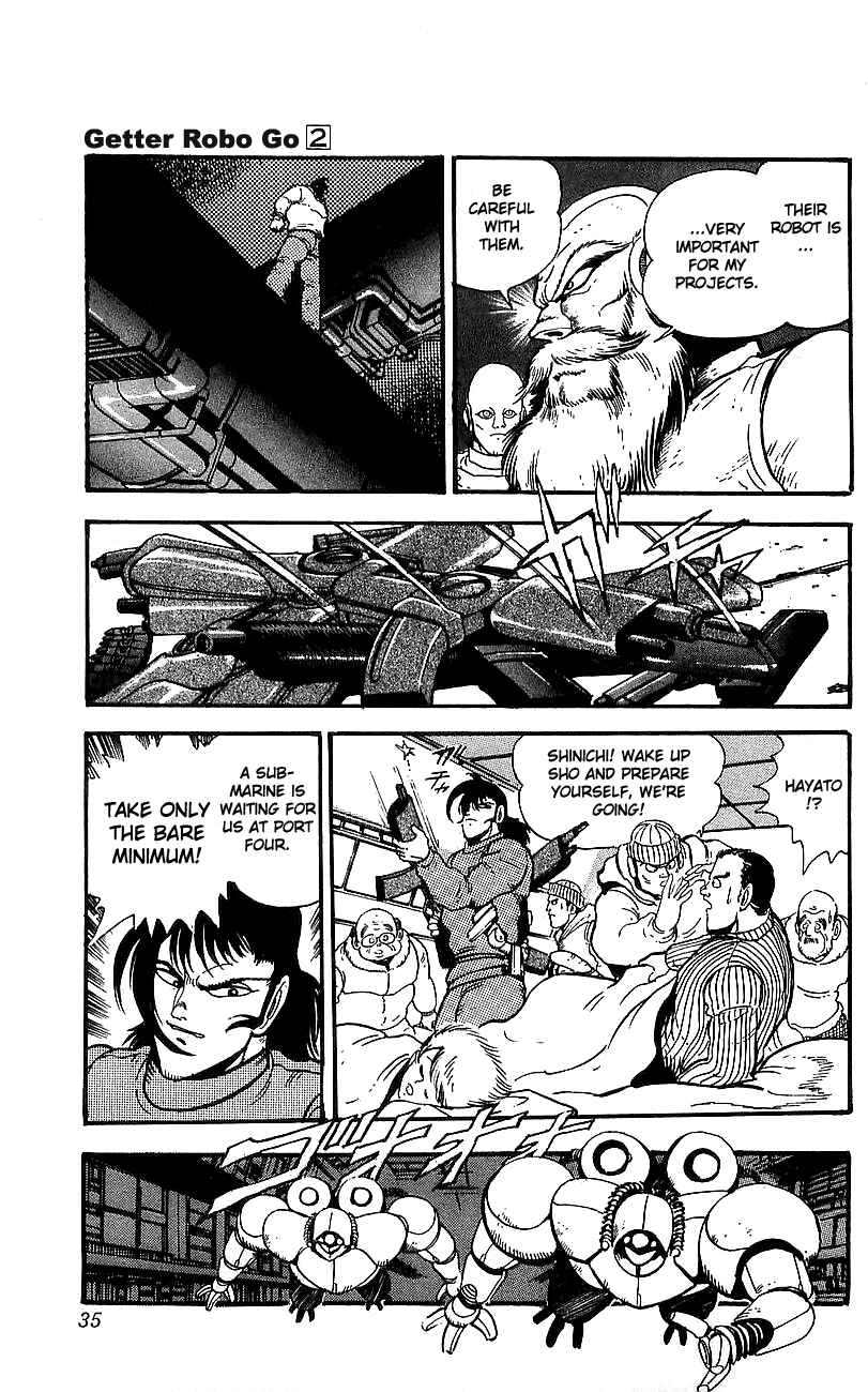 Page 27 Chapter 5 Getter Robo Go