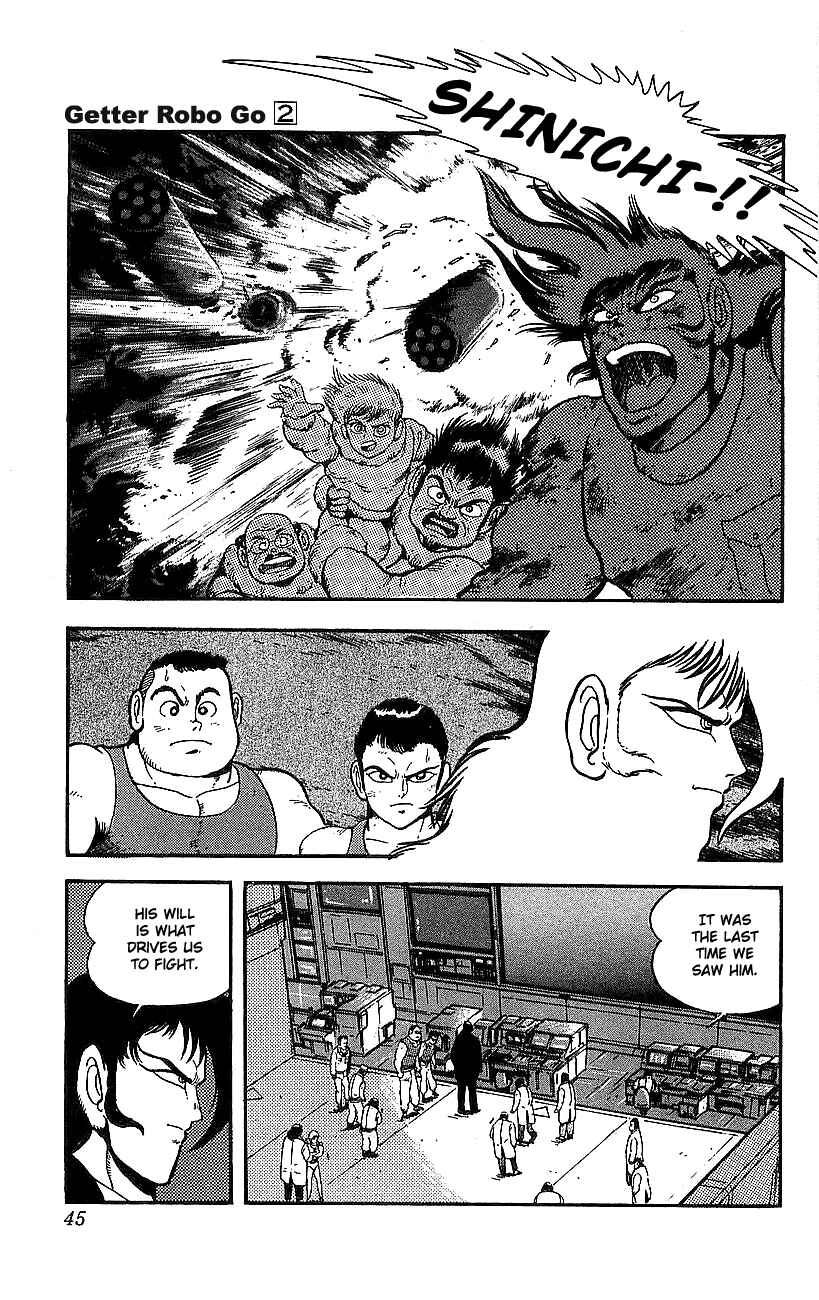 Page 37 Chapter 5 Getter Robo Go