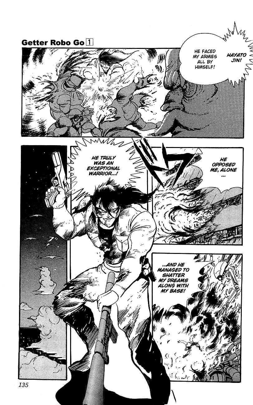 Page 36 Chapter 3 Getter Robo Go