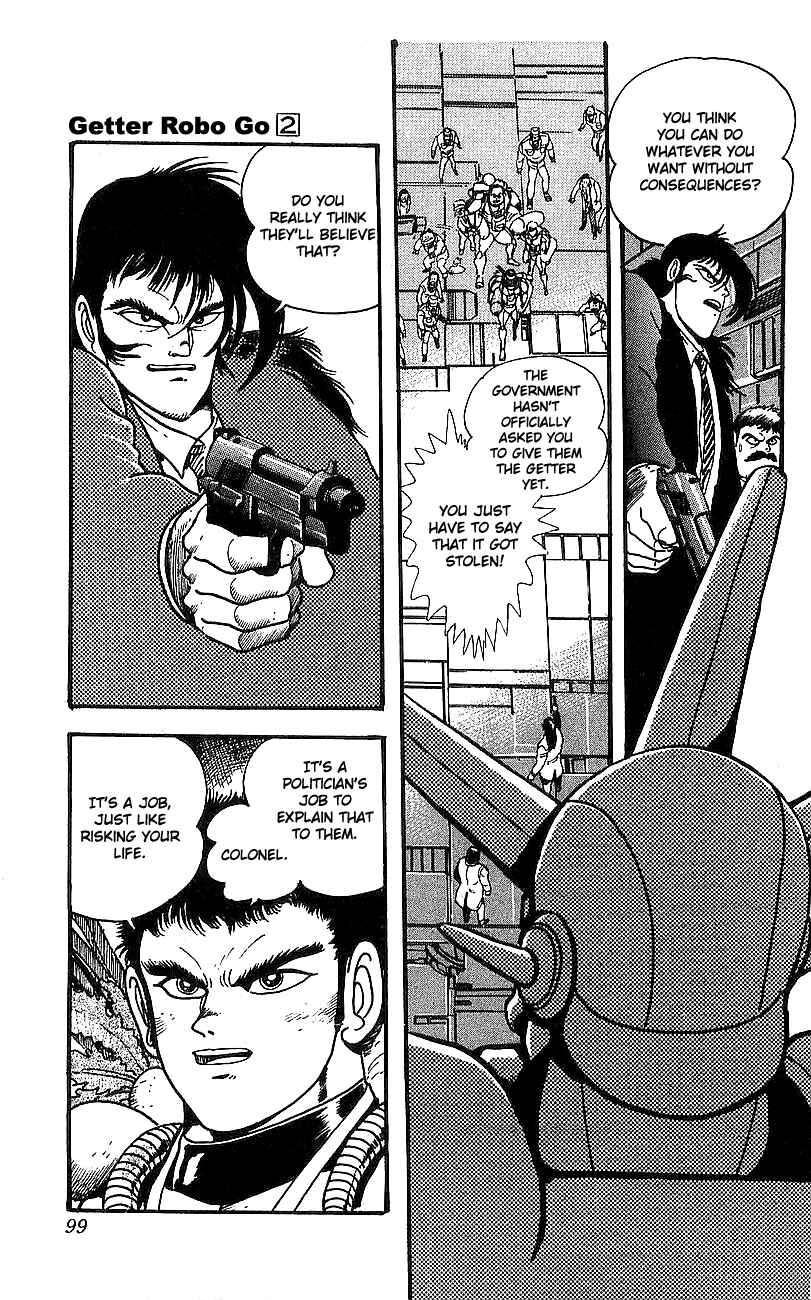 Page 35 Chapter 6 Getter Robo Go