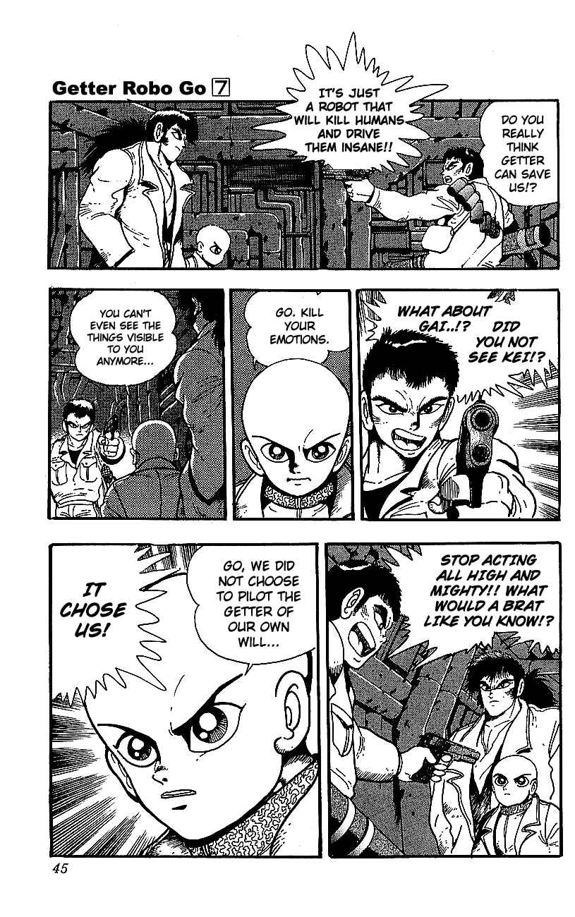 Page 38 Chapter 25 Getter Robo Go