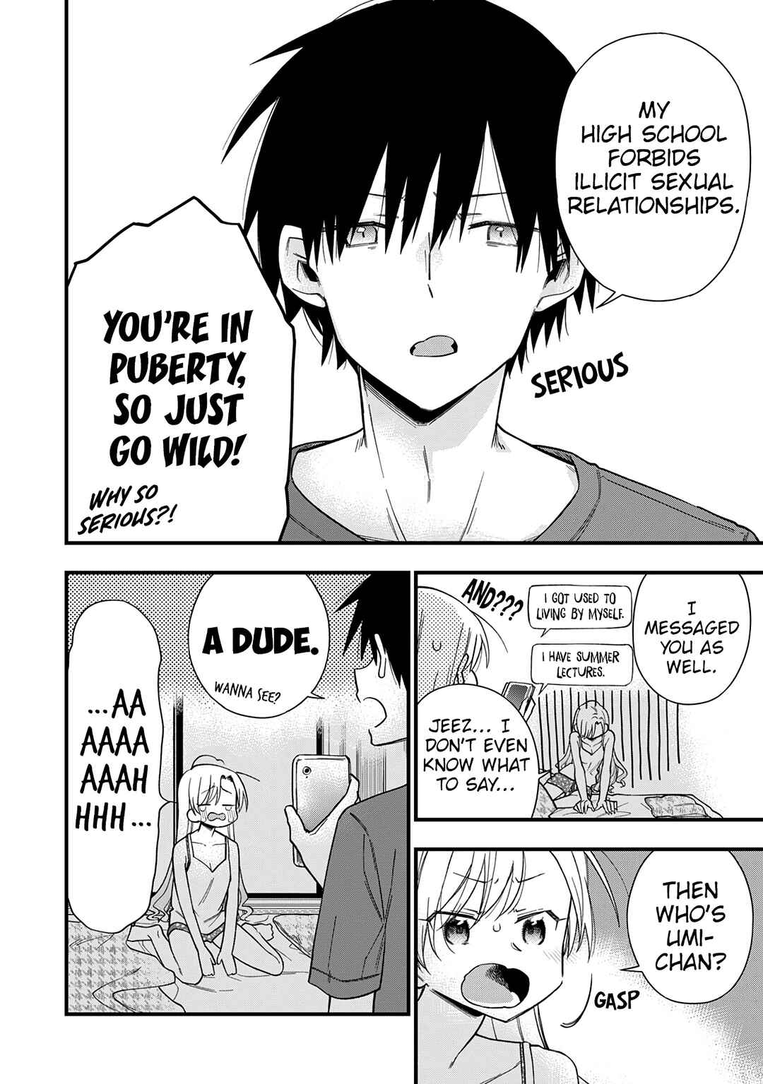 Page 25 Chapter 3 5 Seconds Before Falling in Love with a Gal: Anthology Comic