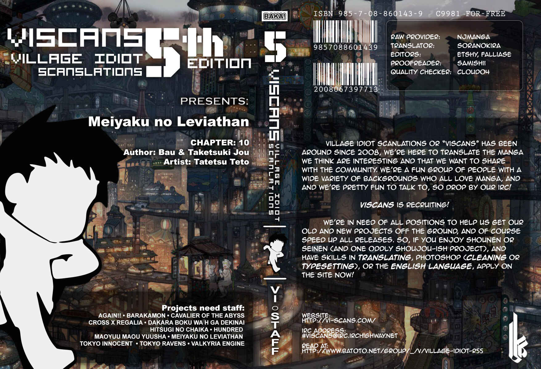 Page 1 Chapter 10 The Leviathan of the Covenant