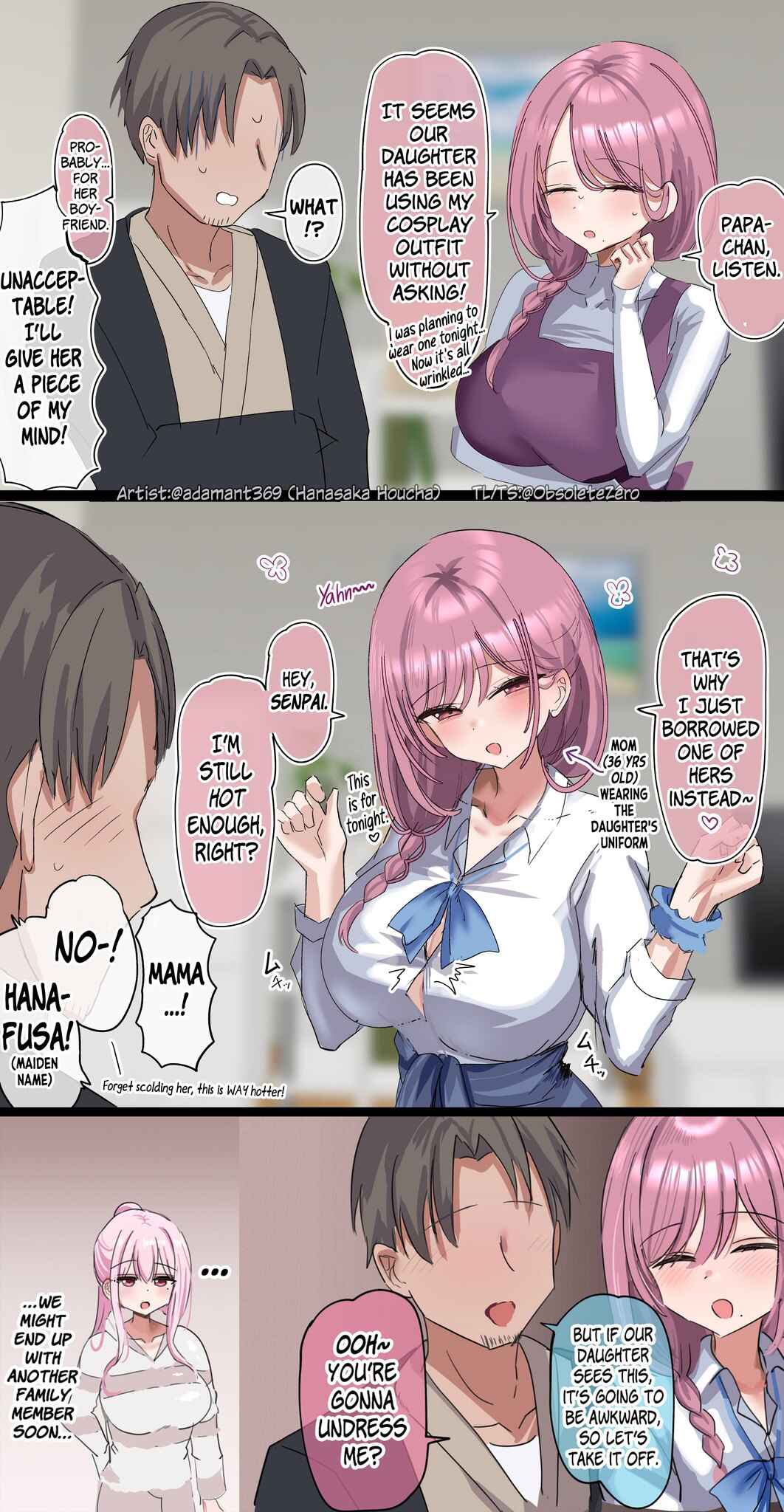 Page 1 Chapter 1 Mama to Papa to Watashi
