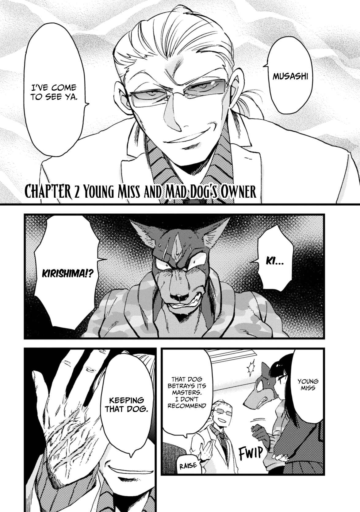 Page 2 Chapter 2 Ojou to Nanahiki no Inu