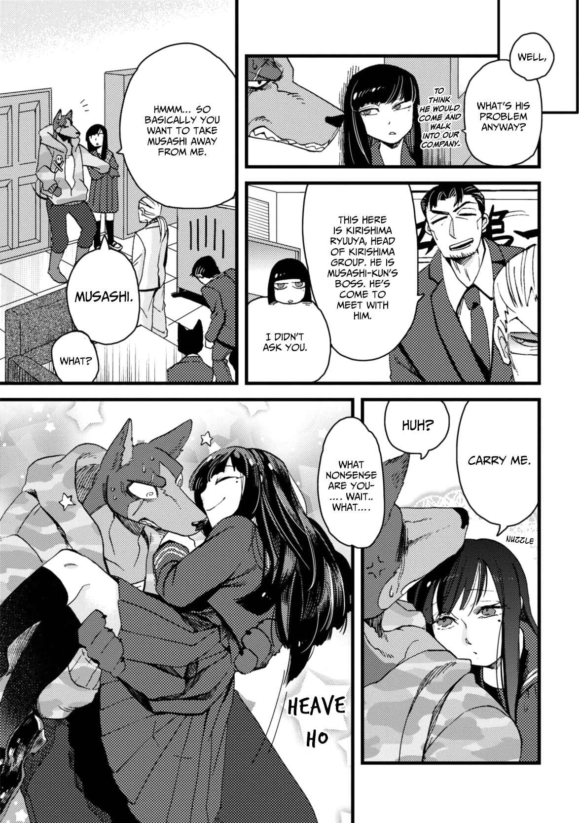 Page 3 Chapter 2 Ojou to Nanahiki no Inu