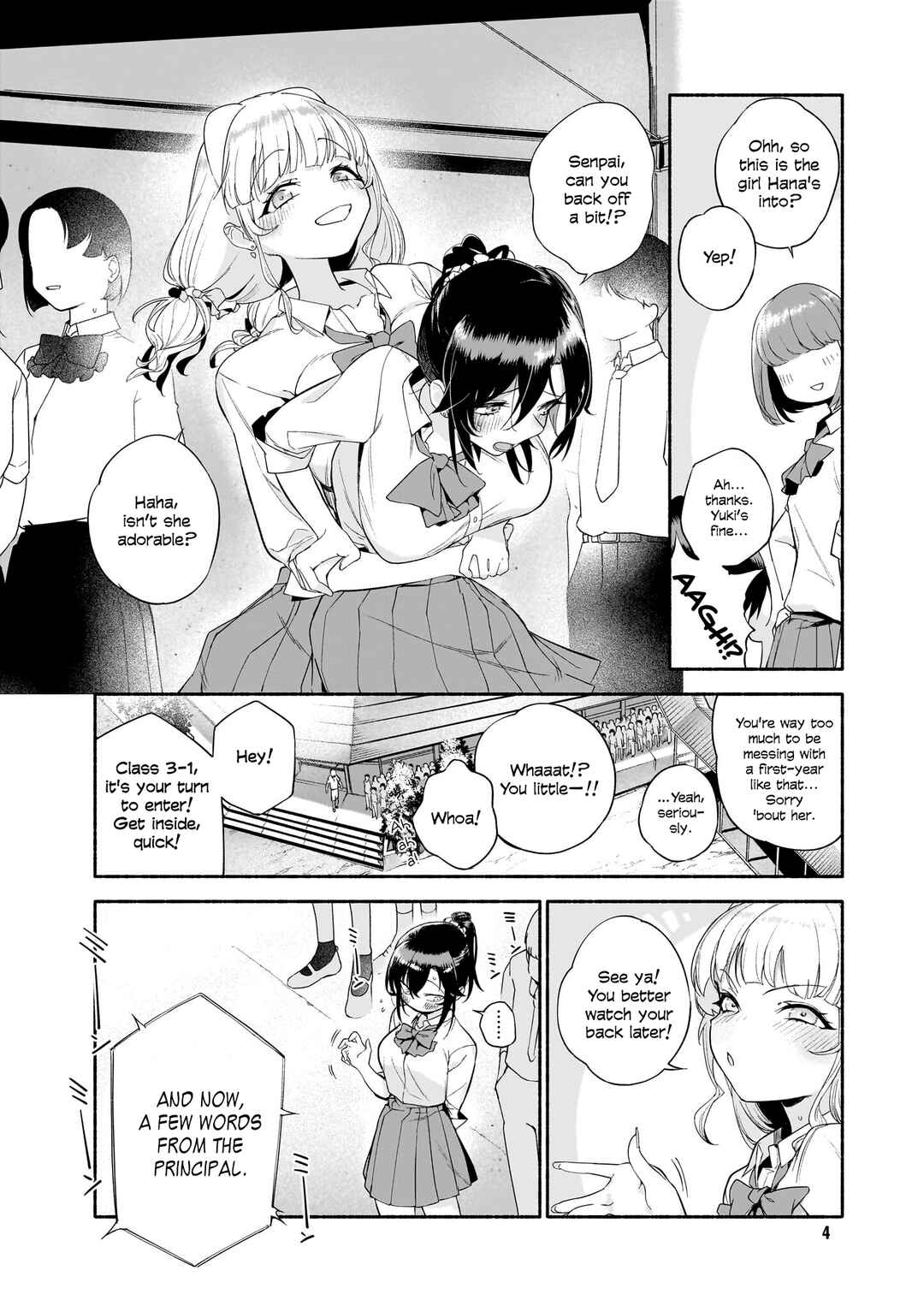 Page 2 Chapter 1 Aashi to Watashi. - Gal × Yuri Anthology