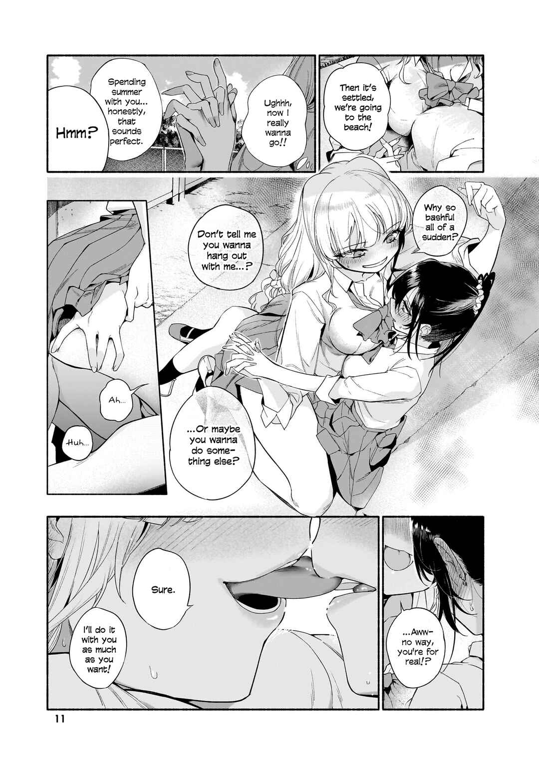 Page 9 Chapter 1 Aashi to Watashi. - Gal × Yuri Anthology