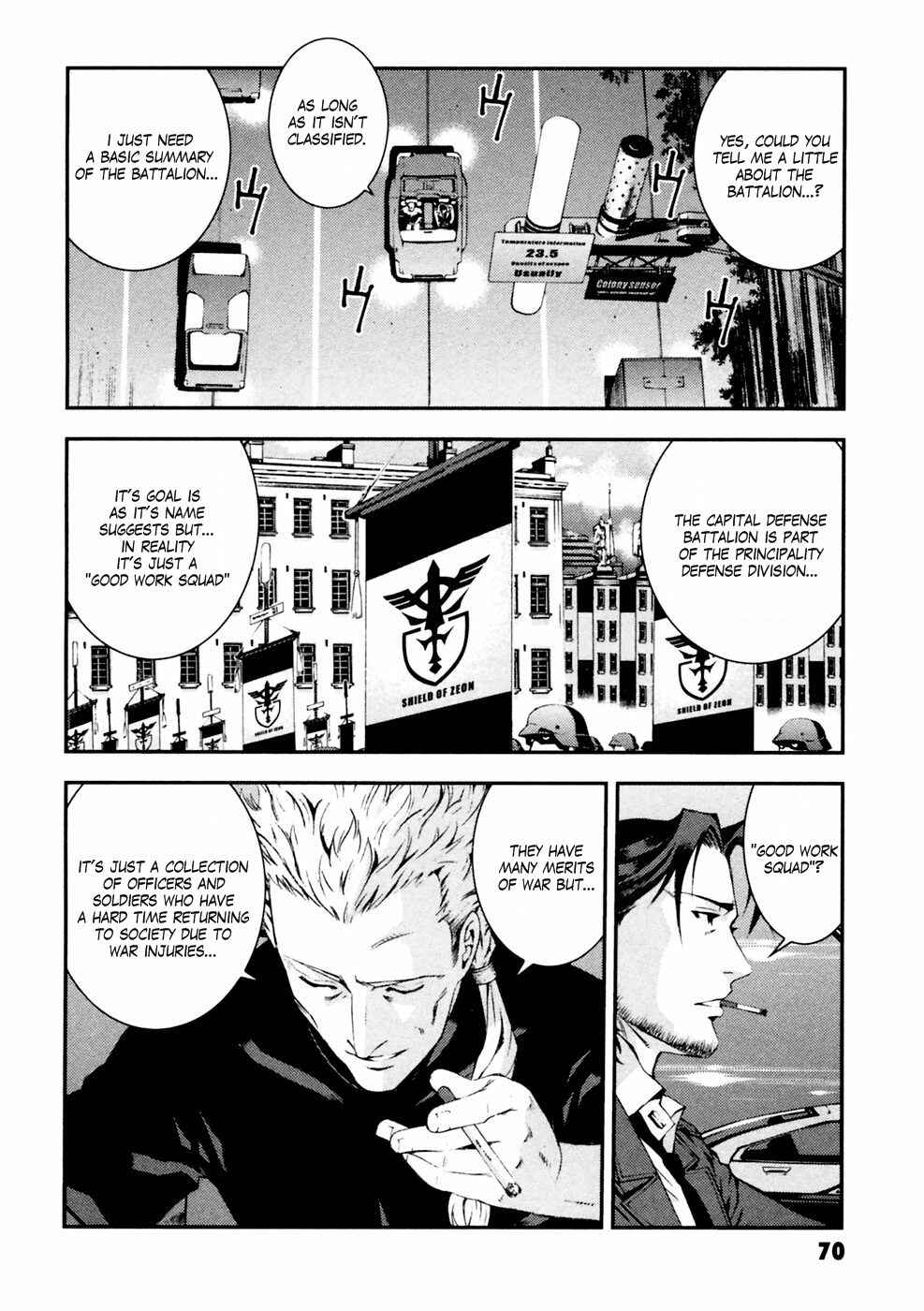 Page 12 Chapter 3 Mobile Suit Gundam: Plan to Assassinate Gihren