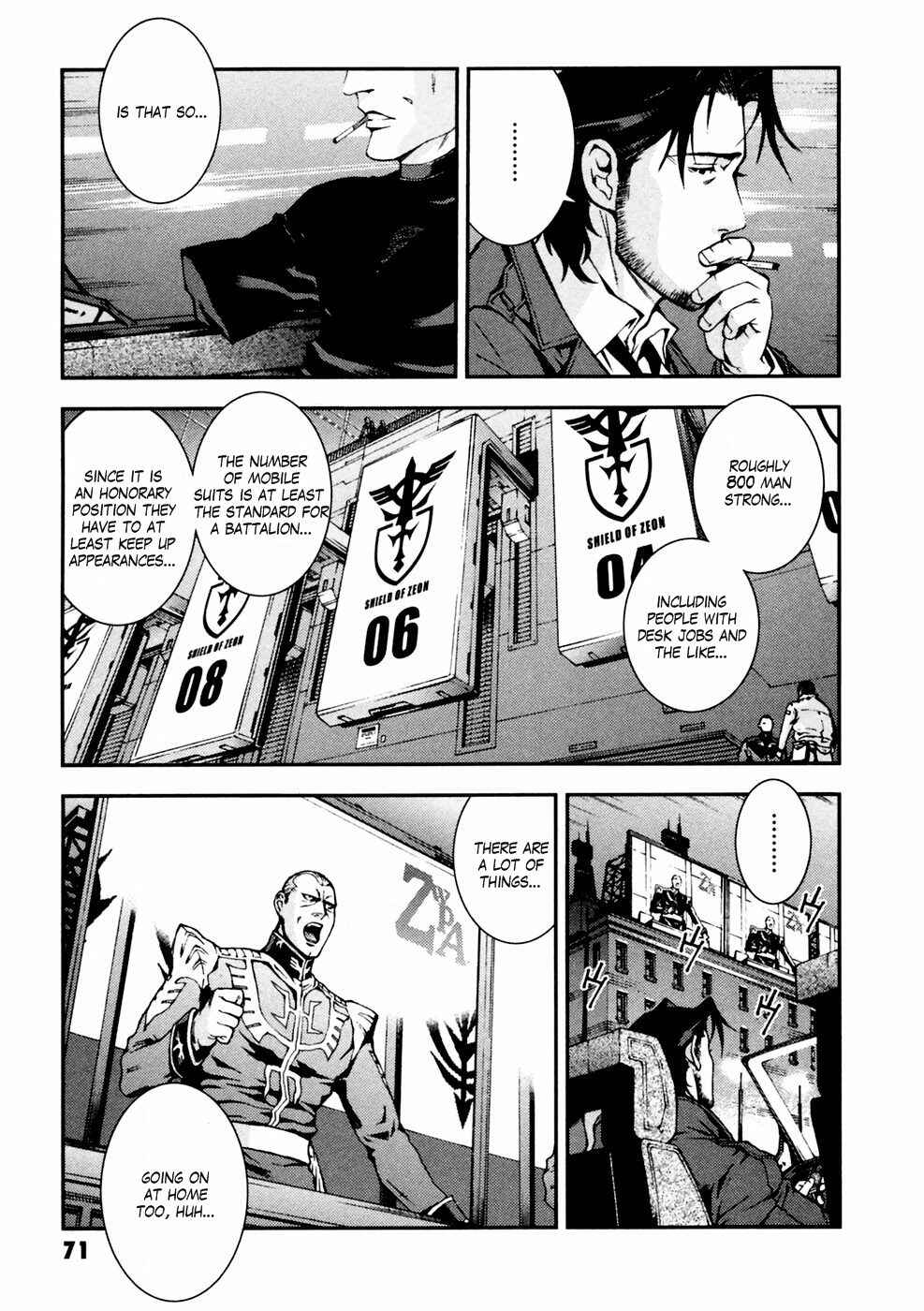 Page 13 Chapter 3 Mobile Suit Gundam: Plan to Assassinate Gihren