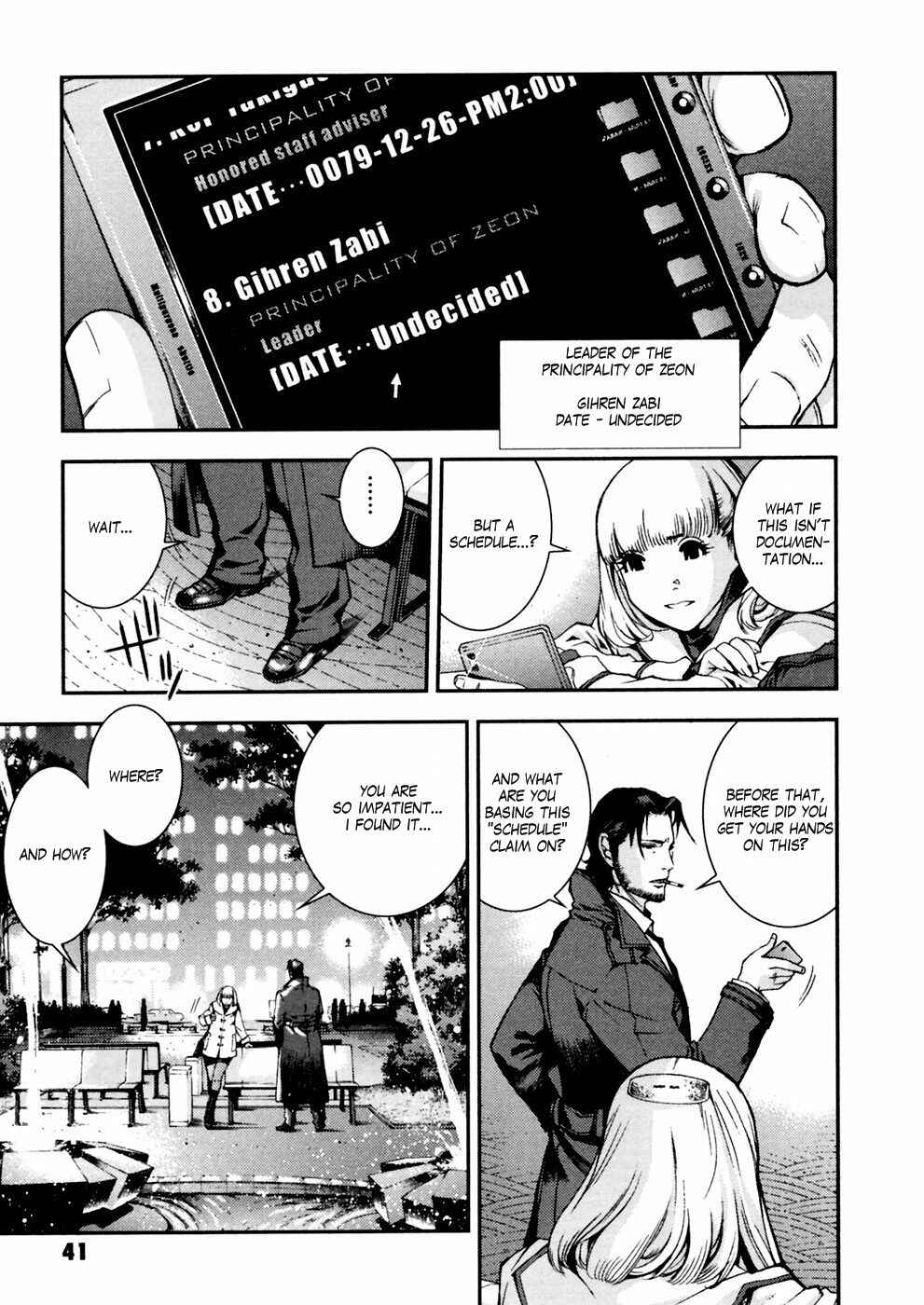Page 10 Chapter 2 Mobile Suit Gundam: Plan to Assassinate Gihren