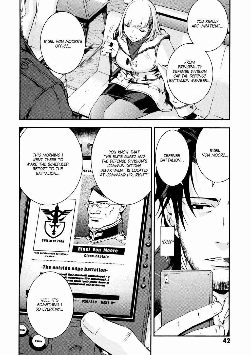 Page 11 Chapter 2 Mobile Suit Gundam: Plan to Assassinate Gihren