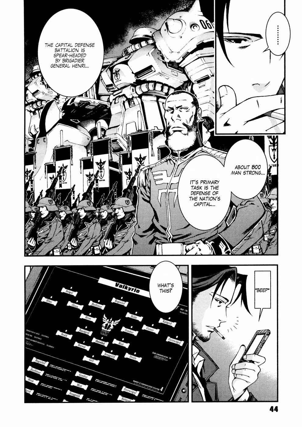 Page 13 Chapter 2 Mobile Suit Gundam: Plan to Assassinate Gihren
