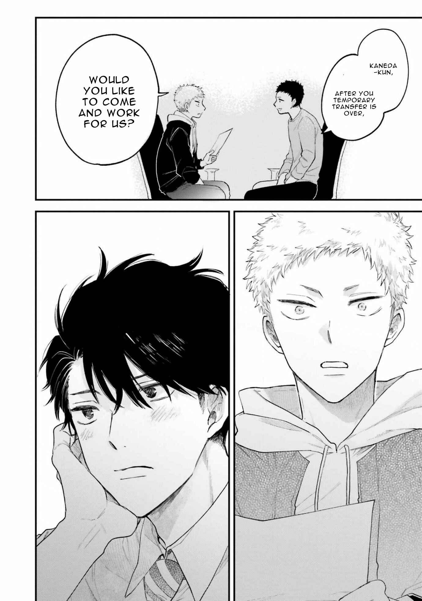 Page 34 Chapter 3 Senpai, Danjite Koidewa!