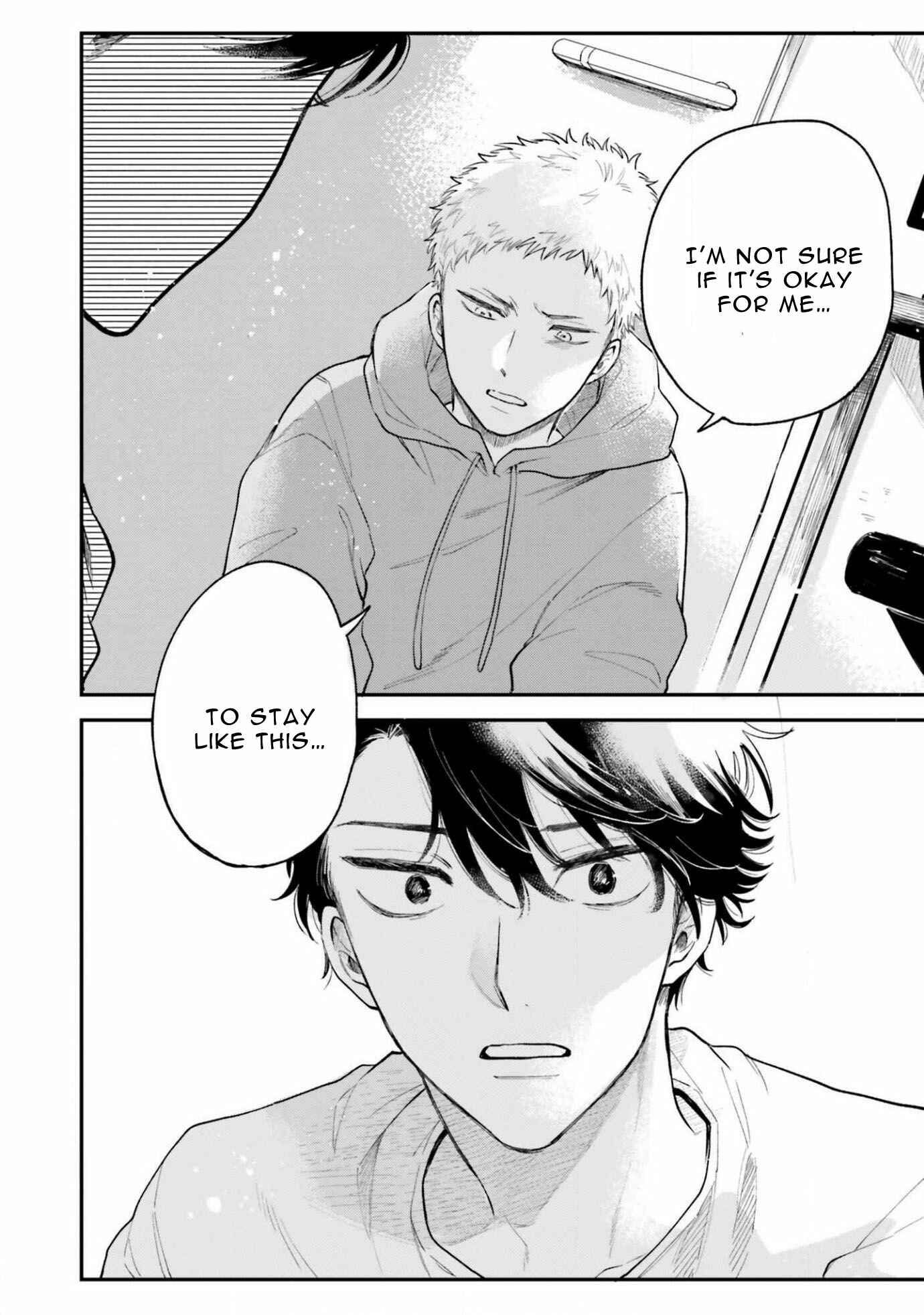 Page 14 Chapter 4 Senpai, Danjite Koidewa!