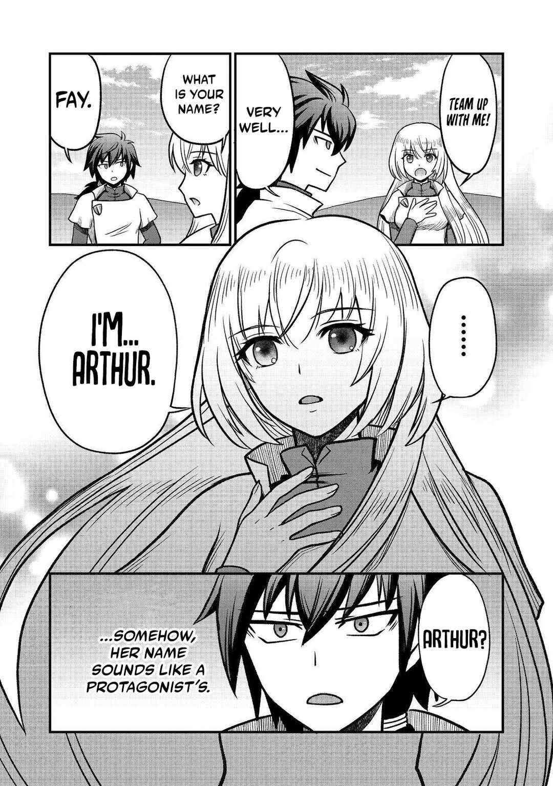 Page 19 Chapter 3 Jibun no koto o shujinkouda to shinjite yamanai fumidai ga, shujinkou o fumidai da to kanchigai shite, yuushou shite shimau o-hanashi desu