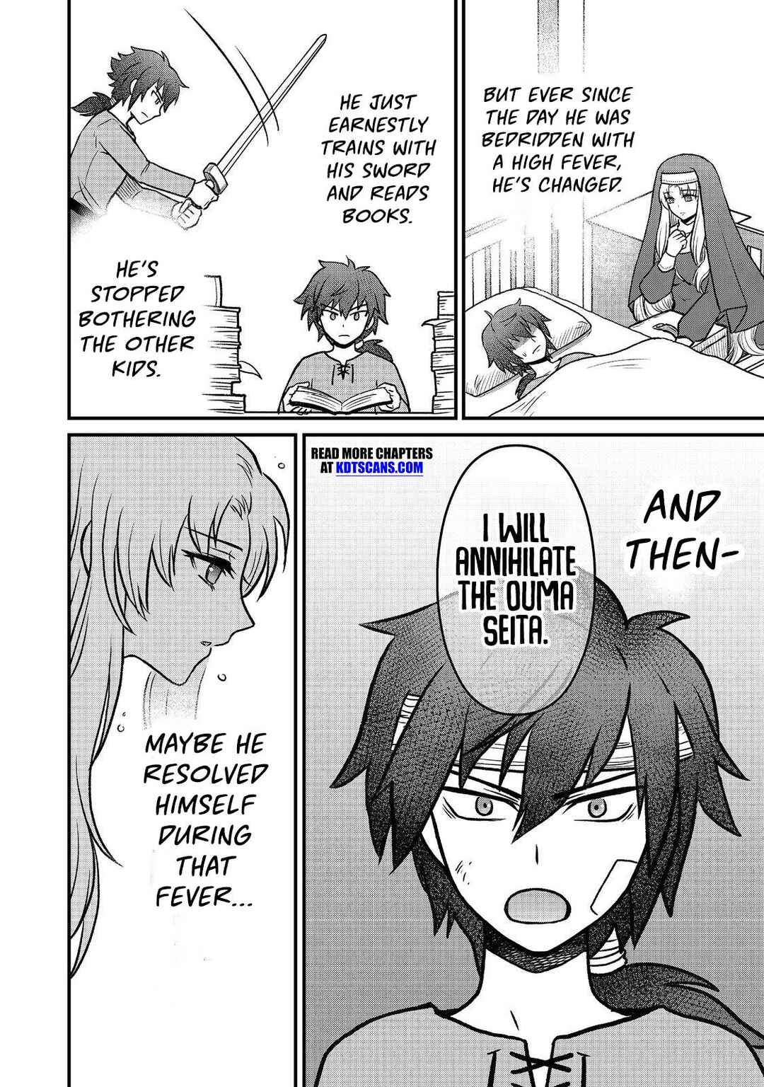 Page 19 Chapter 2 Jibun no koto o shujinkouda to shinjite yamanai fumidai ga, shujinkou o fumidai da to kanchigai shite, yuushou shite shimau o-hanashi desu