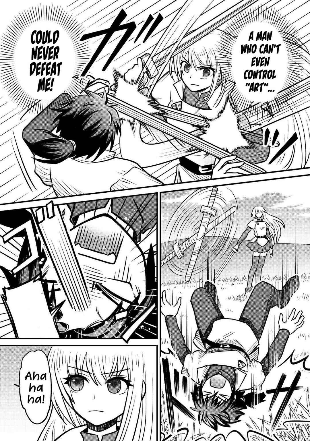 Page 12 Chapter 4 Jibun no koto o shujinkouda to shinjite yamanai fumidai ga, shujinkou o fumidai da to kanchigai shite, yuushou shite shimau o-hanashi desu