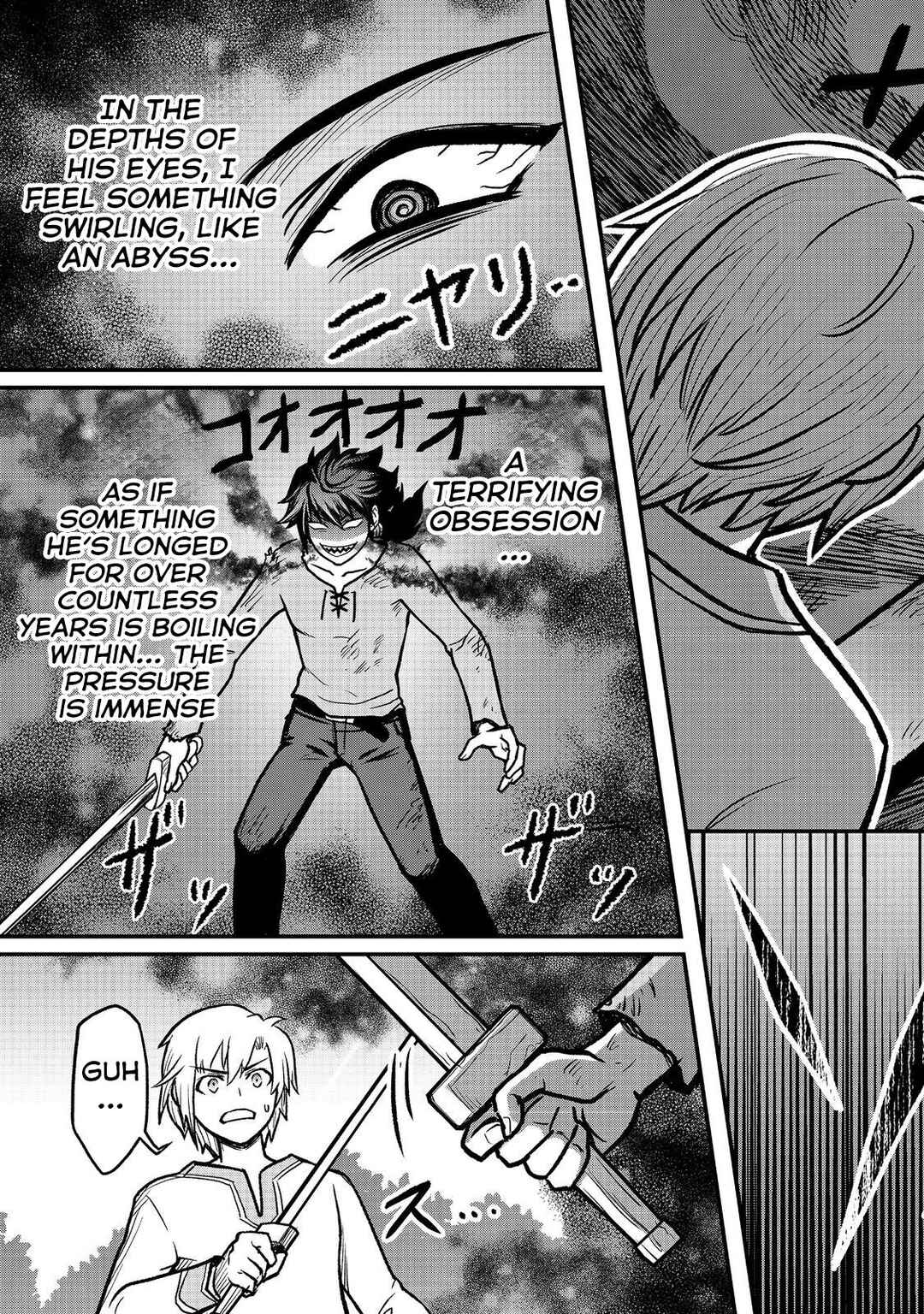 Page 33 Chapter 1 Jibun no koto o shujinkouda to shinjite yamanai fumidai ga, shujinkou o fumidai da to kanchigai shite, yuushou shite shimau o-hanashi desu