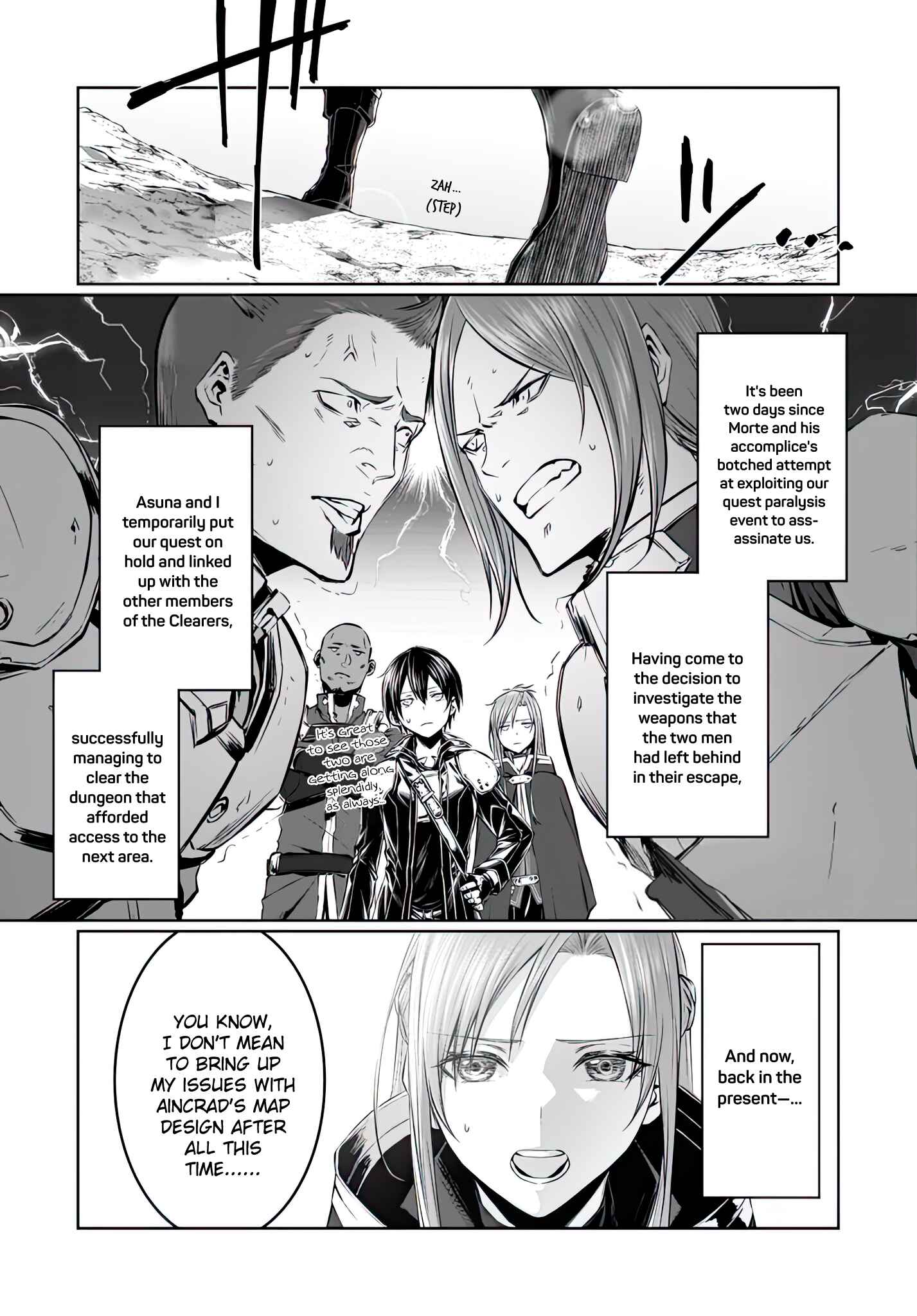 Page 1 Chapter 6 Sword Art Online: Progressive—Koganeritsu no Canon