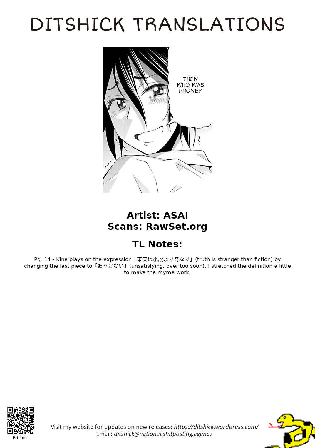 Page 21 Chapter 15 Kine-san no 1-ri de Cinema
