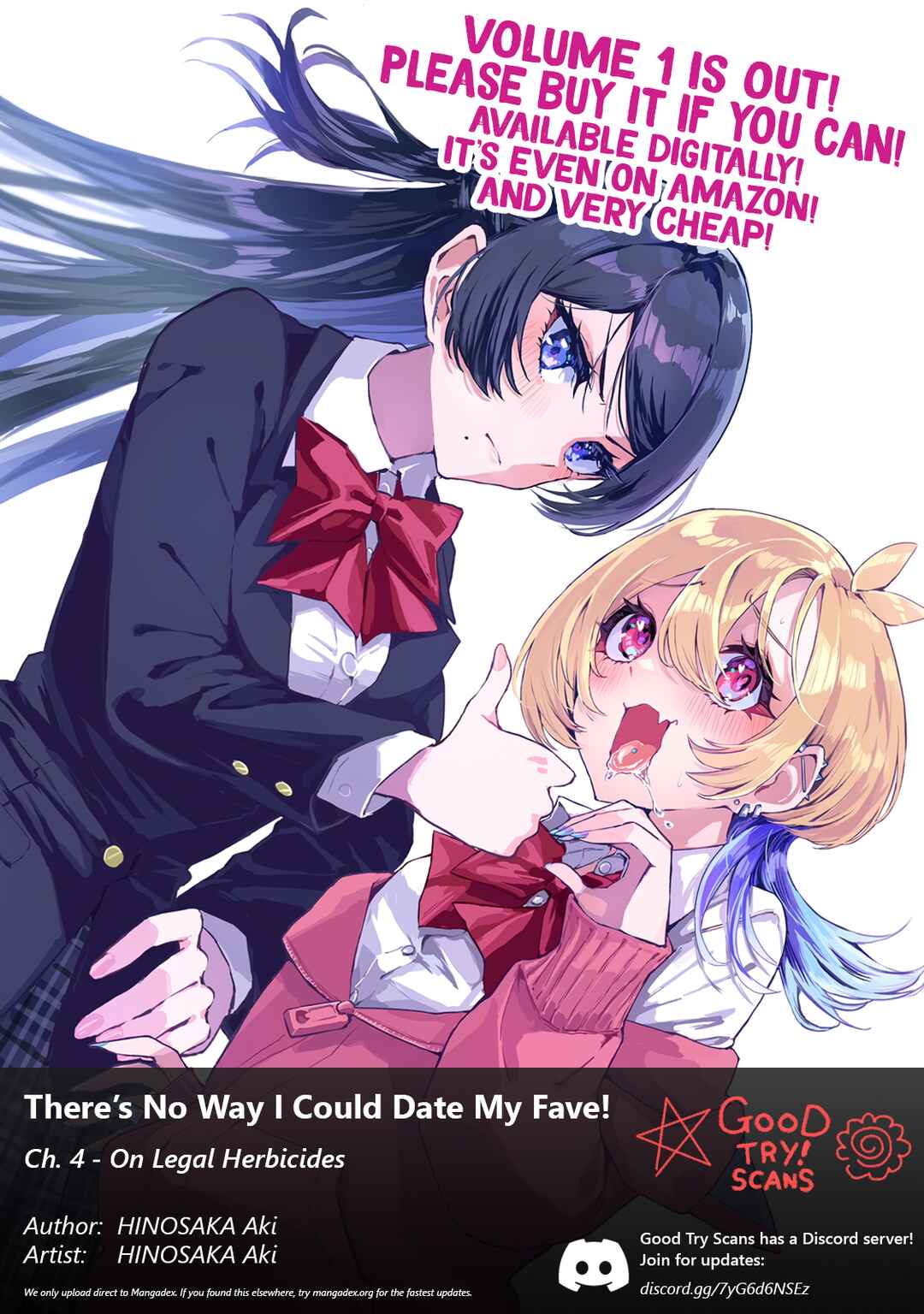 Page 1 Chapter 4 Oshi to no Yuri wa Arienai!