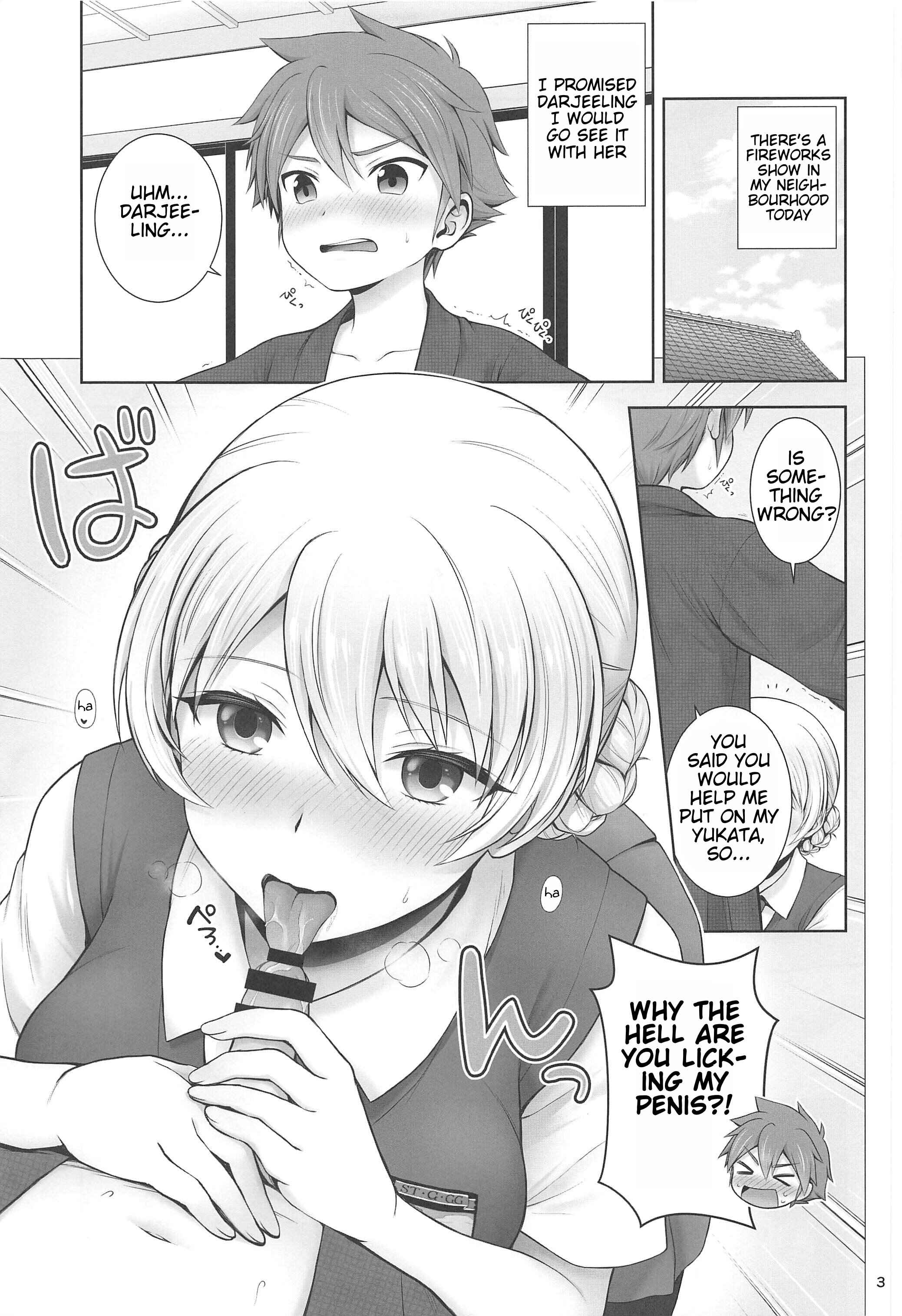 Page 3 Chapter Unknown_cc35 Girls und Panzer - Darjeeling and Love Fireworks (Doujinshi)