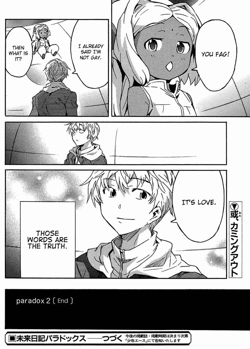 Page 33 Chapter 2 Mirai Nikki Paradox