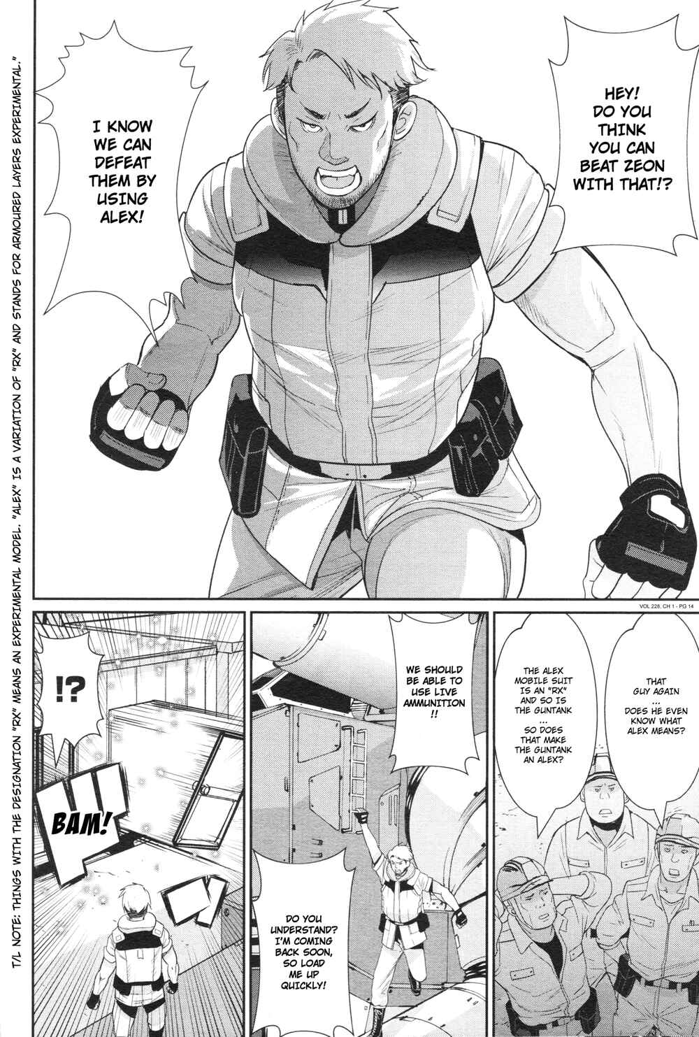 Page 12 Chapter 1 Mobile Suit Gundam 0080 - War in the Pocket (TAMAKOSHI Hiroyuki)