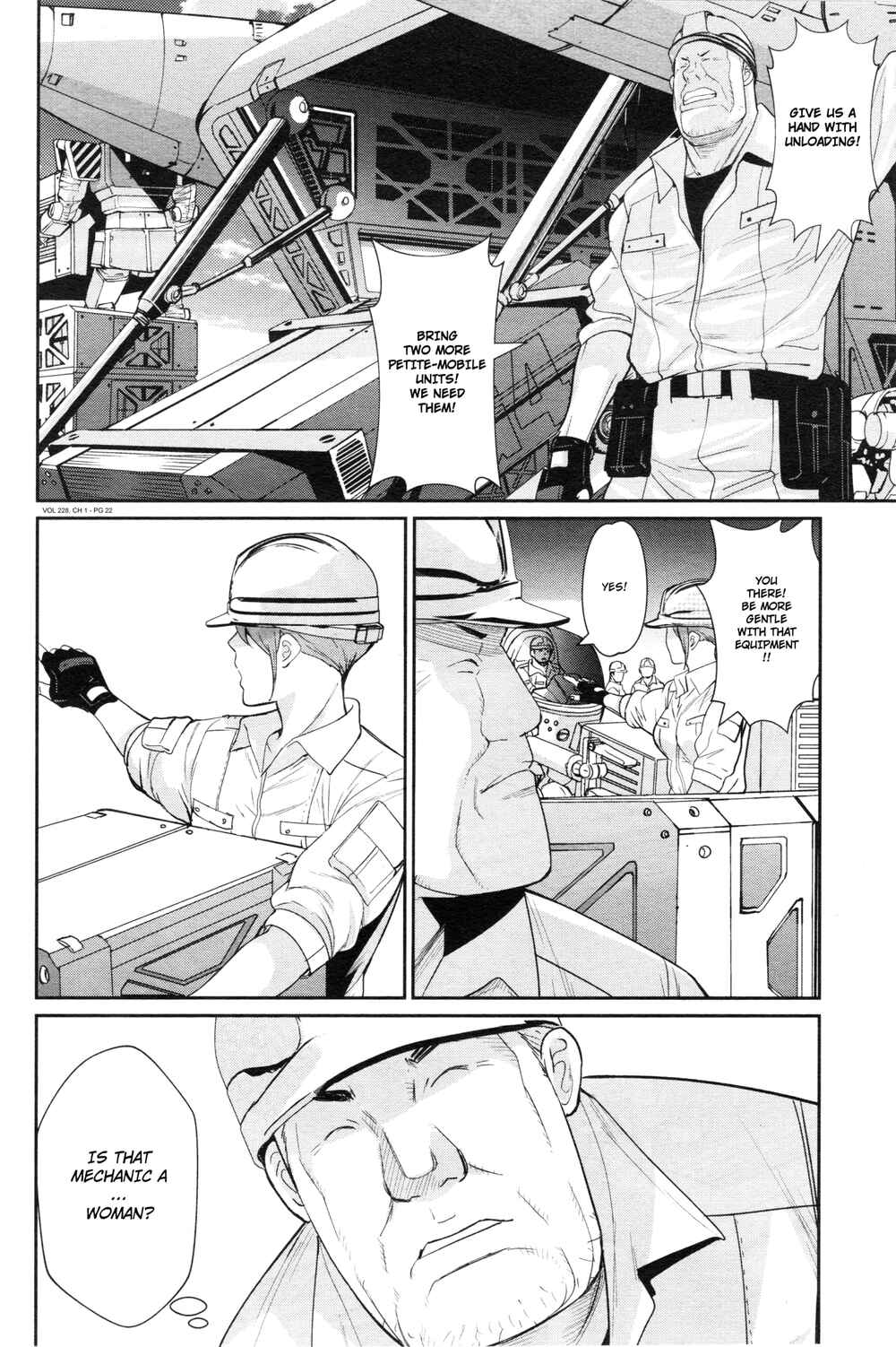 Page 18 Chapter 1 Mobile Suit Gundam 0080 - War in the Pocket (TAMAKOSHI Hiroyuki)