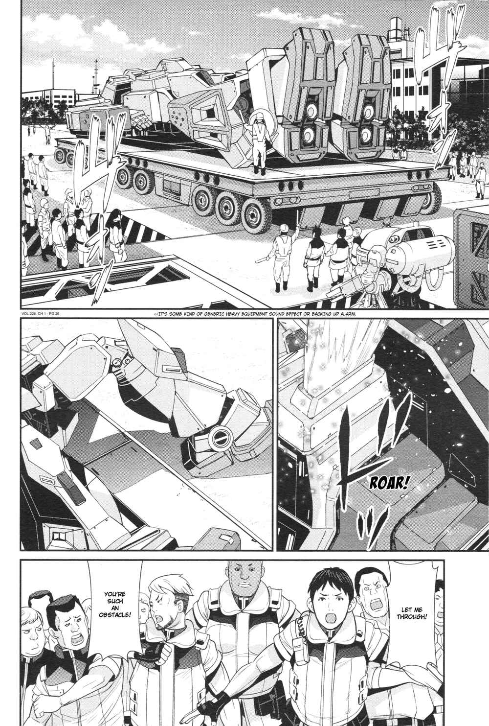 Page 22 Chapter 1 Mobile Suit Gundam 0080 - War in the Pocket (TAMAKOSHI Hiroyuki)
