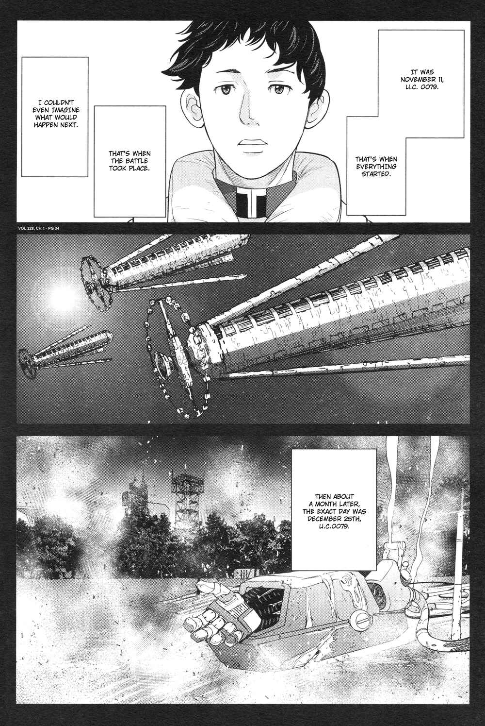 Page 28 Chapter 1 Mobile Suit Gundam 0080 - War in the Pocket (TAMAKOSHI Hiroyuki)