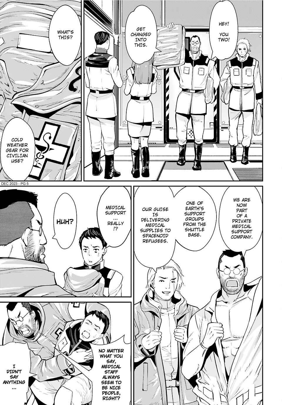 Page 4 Chapter 16 Mobile Suit Gundam 0080 - War in the Pocket (TAMAKOSHI Hiroyuki)
