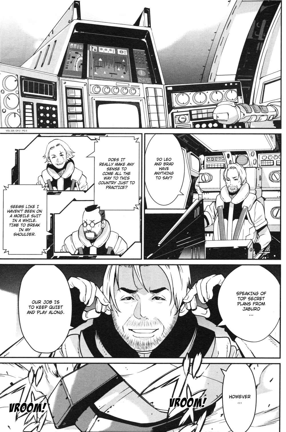 Page 4 Chapter 2 Mobile Suit Gundam 0080 - War in the Pocket (TAMAKOSHI Hiroyuki)