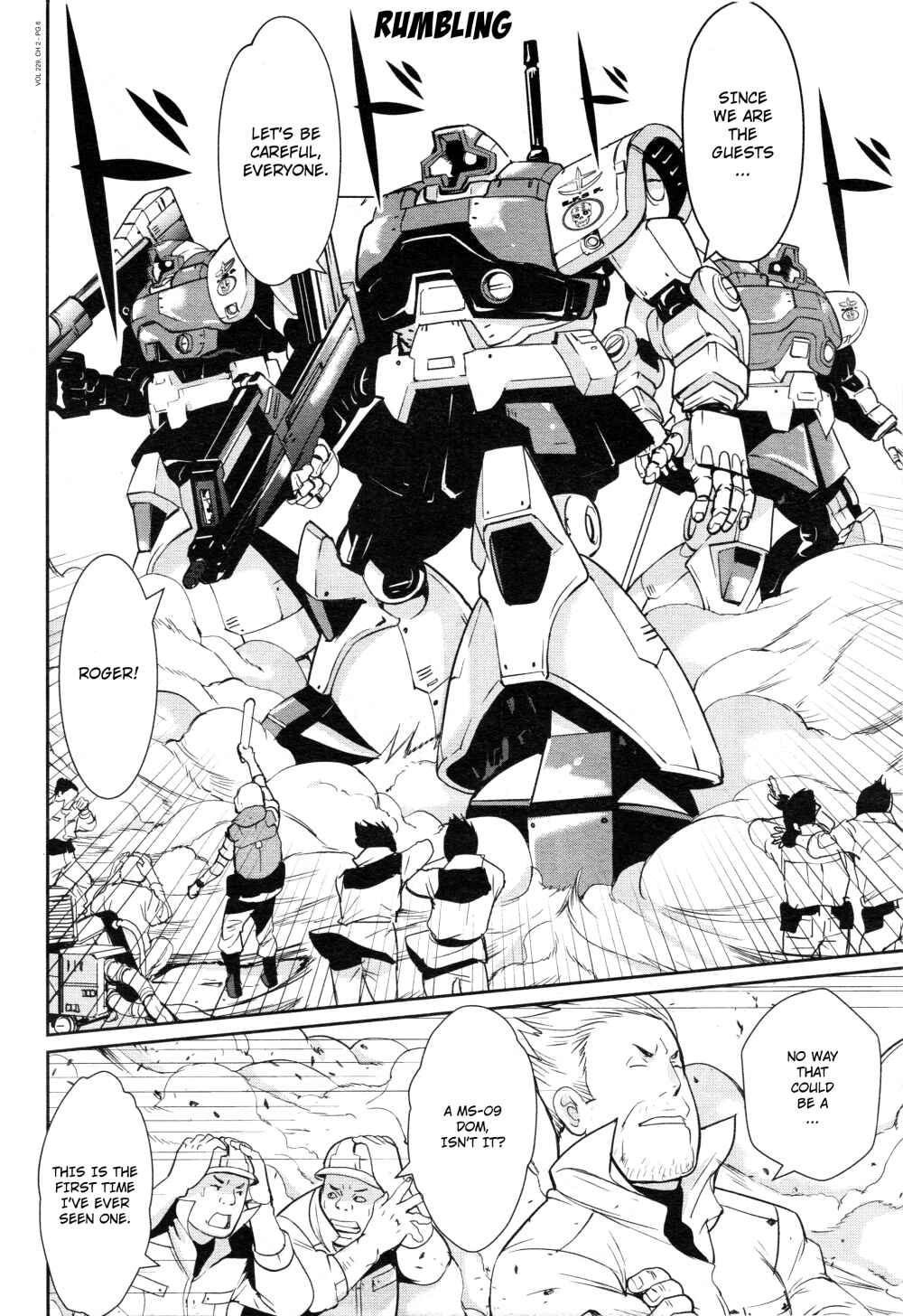 Page 5 Chapter 2 Mobile Suit Gundam 0080 - War in the Pocket (TAMAKOSHI Hiroyuki)