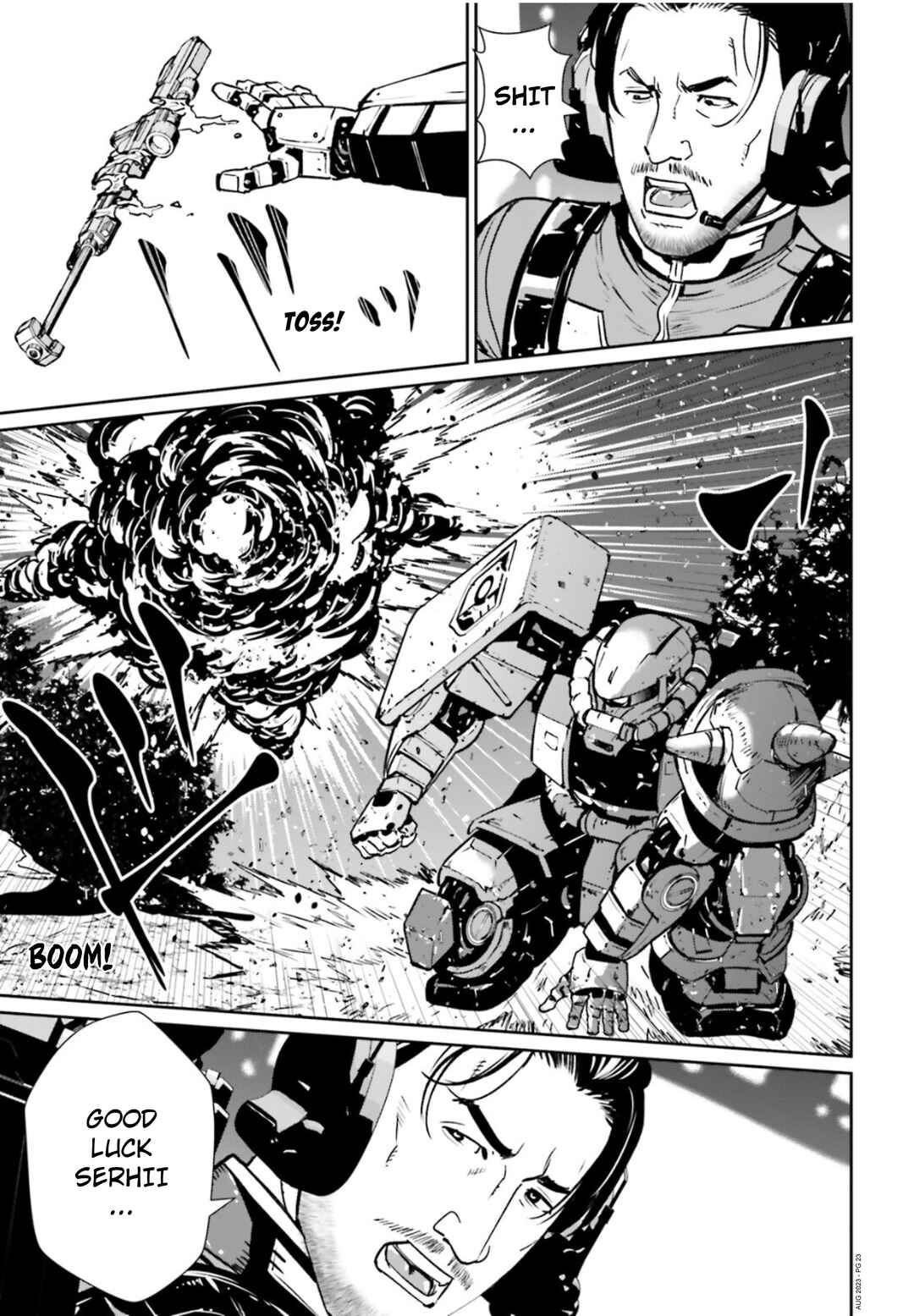 Page 21 Chapter 12 Mobile Suit Gundam 0080 - War in the Pocket (TAMAKOSHI Hiroyuki)