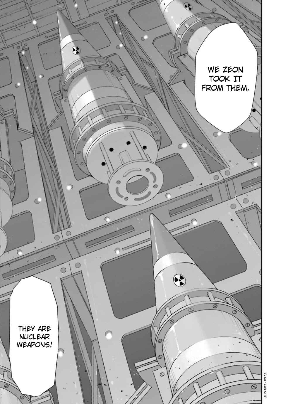 Page 32 Chapter 12 Mobile Suit Gundam 0080 - War in the Pocket (TAMAKOSHI Hiroyuki)