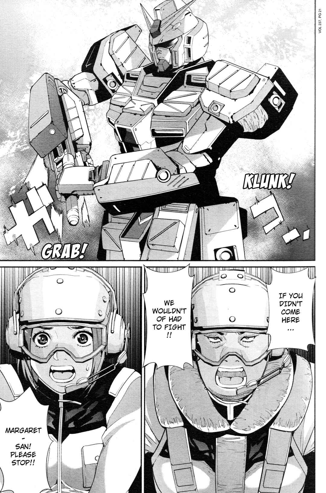 Page 19 Chapter 7 Mobile Suit Gundam 0080 - War in the Pocket (TAMAKOSHI Hiroyuki)