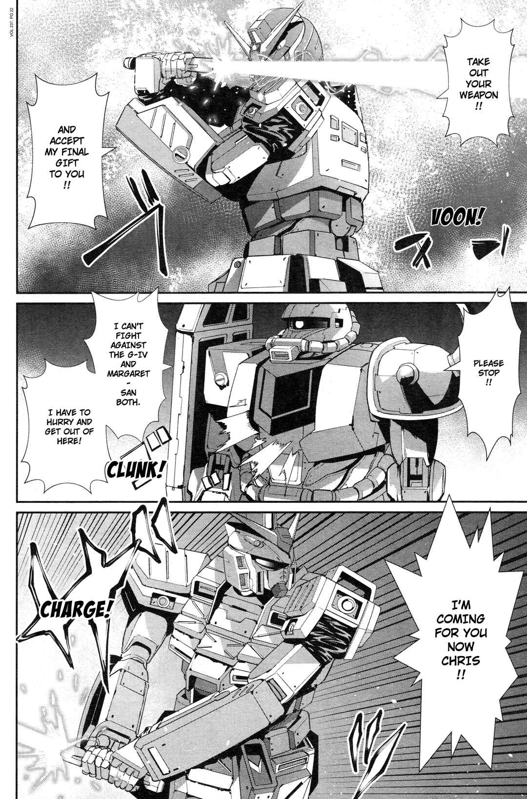 Page 20 Chapter 7 Mobile Suit Gundam 0080 - War in the Pocket (TAMAKOSHI Hiroyuki)