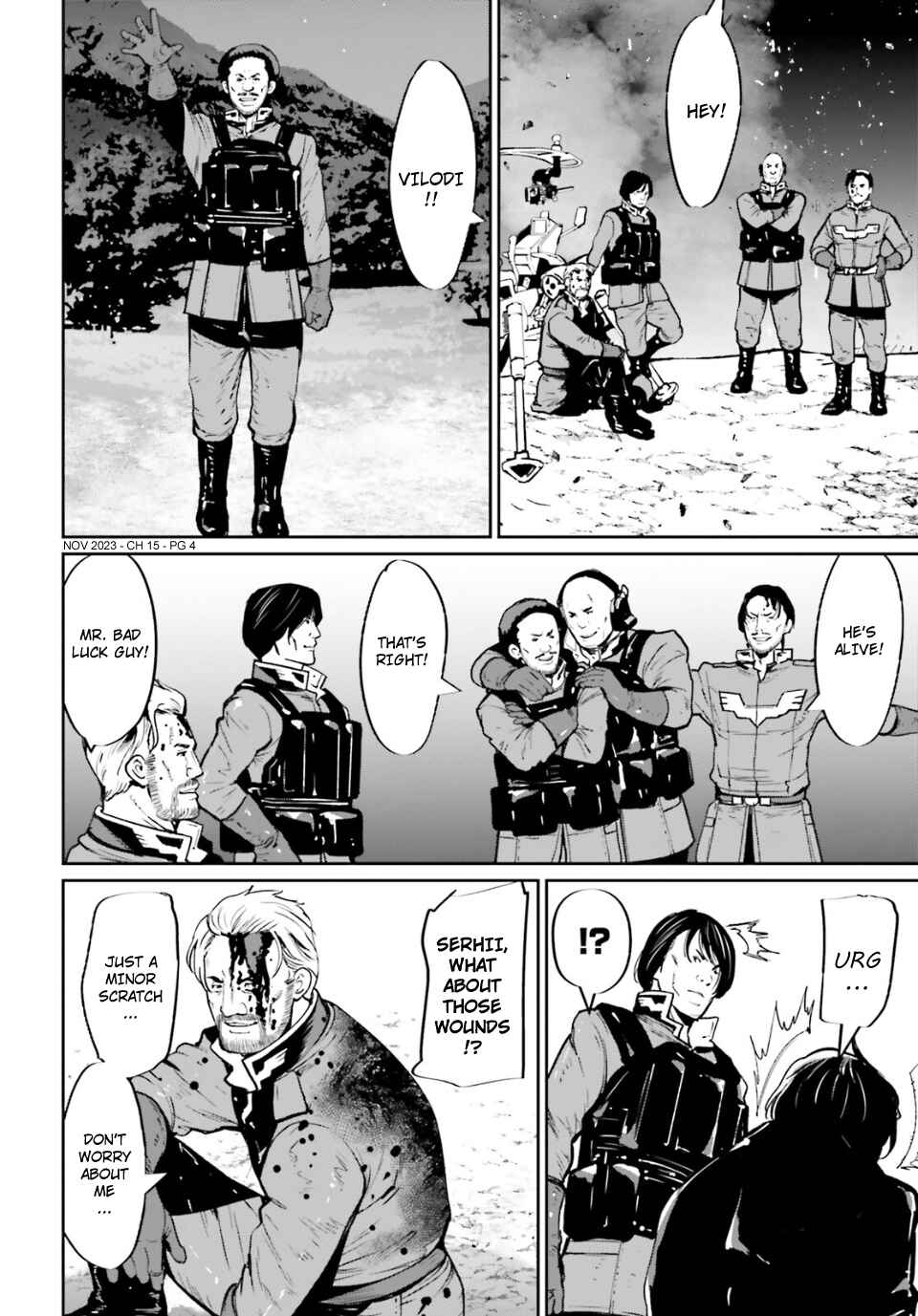 Page 3 Chapter 15 Mobile Suit Gundam 0080 - War in the Pocket (TAMAKOSHI Hiroyuki)
